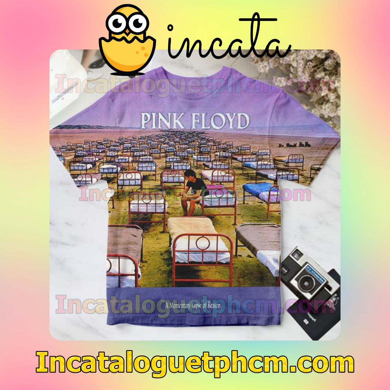 A Momentary Lapse Of Reason Album Cover By Pink Floyd Gift Shirt