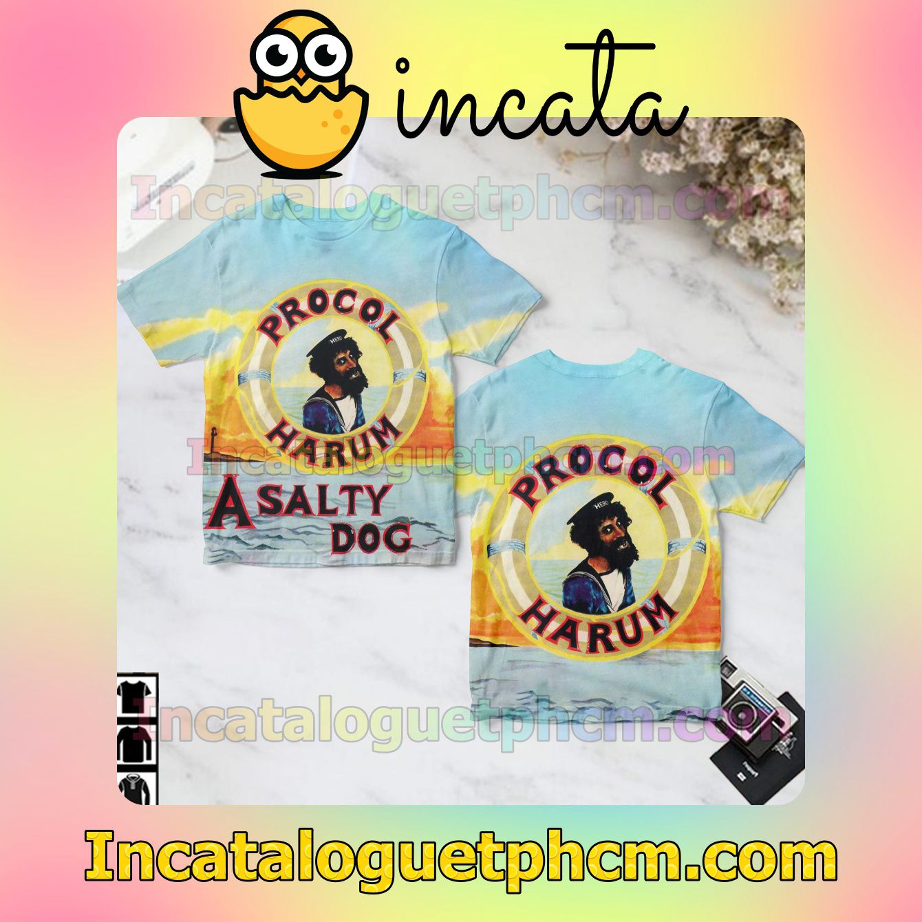 A Salty Dog Album Cover Procol Harum Gift Shirt