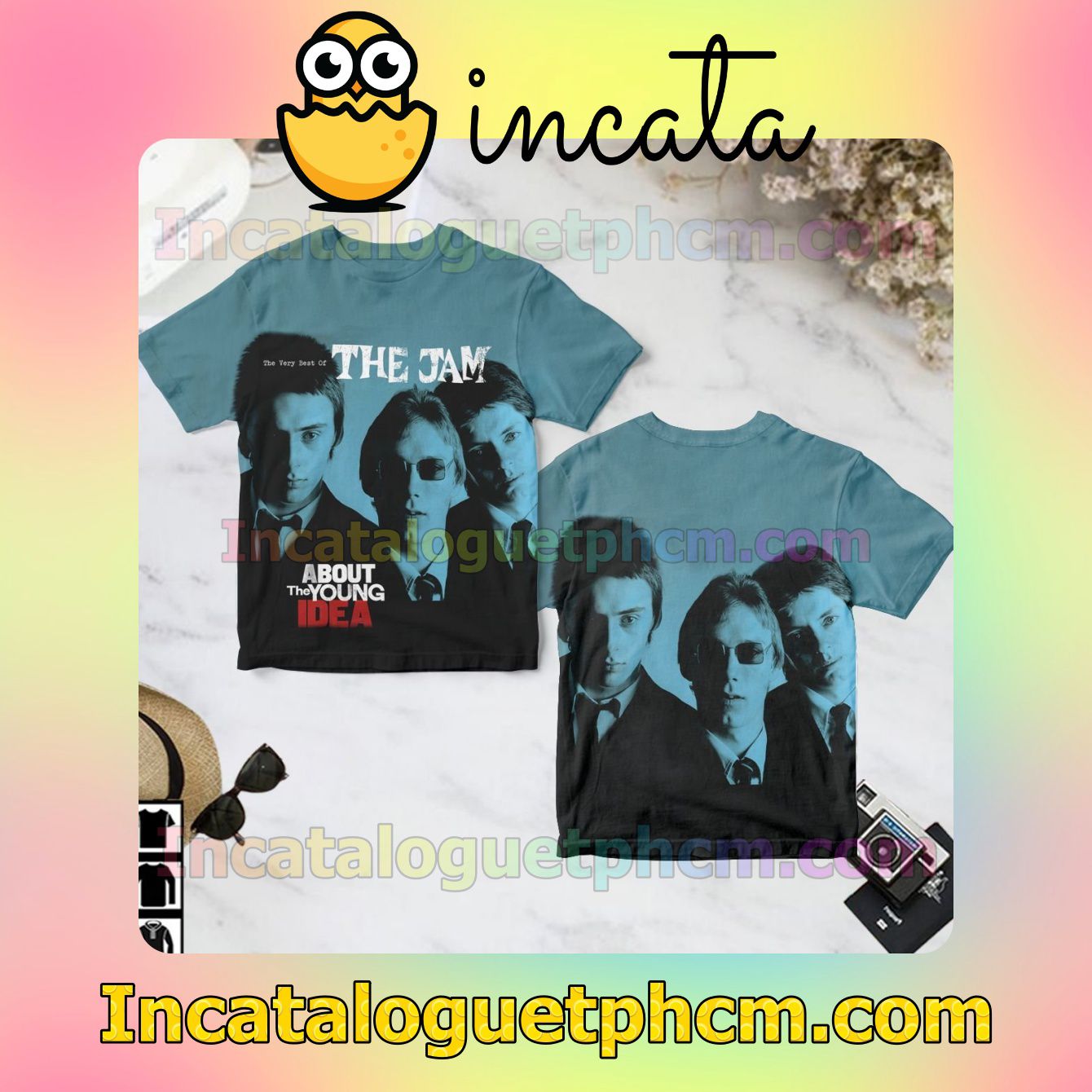 About The Young Idea The Very Best Of The Jam Album Cover Gift Shirt