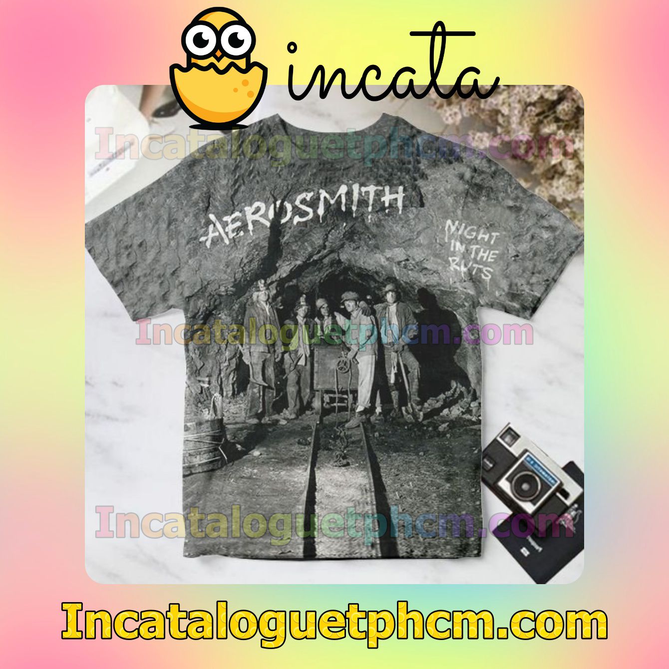Aerosmith Night In The Ruts Album Cover Personalized Shirt