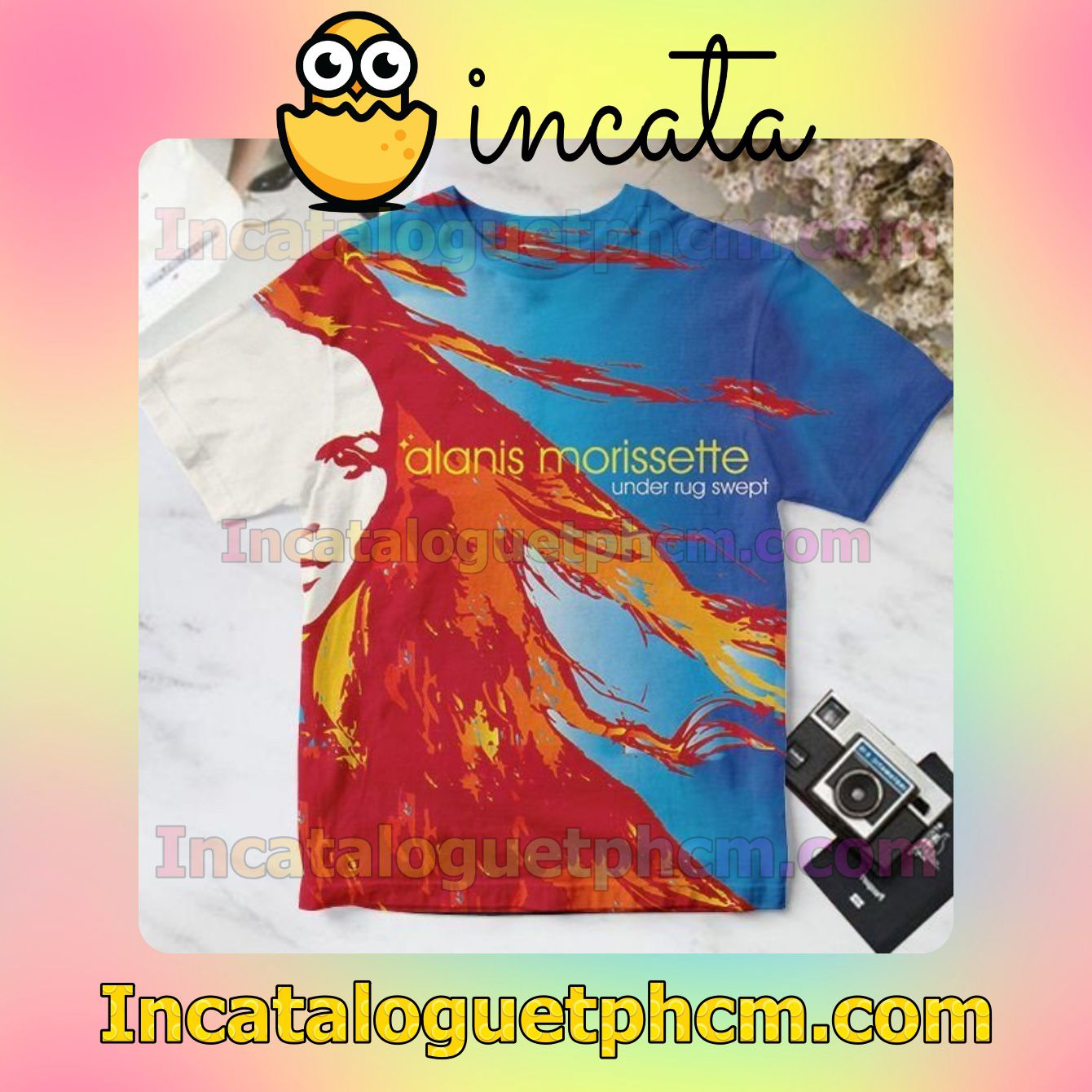 Alanis Morissette Under Rug Swept Album Cover Personalized Shirt