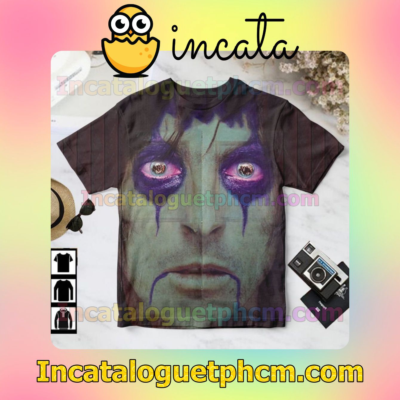 Alice Cooper From The Inside Album Cover Gift Shirt