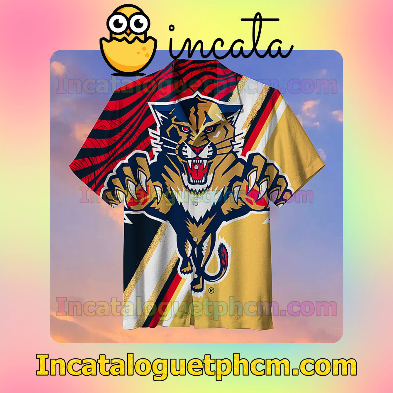 Amazing Florida Panthers Mascot Logo Vacation Shirt
