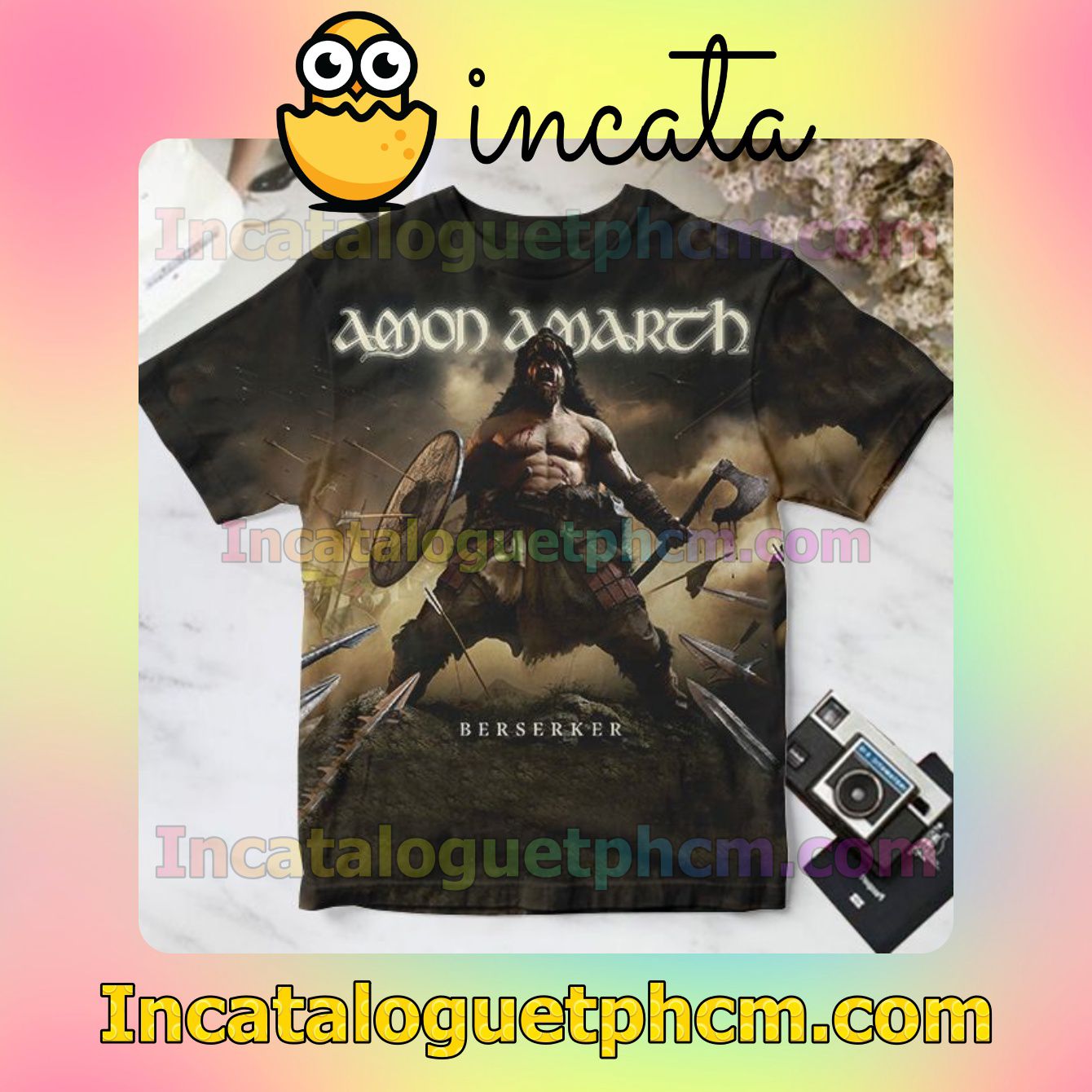Amon Amarth Berserker Album Cover For Fan Personalized T-Shirt