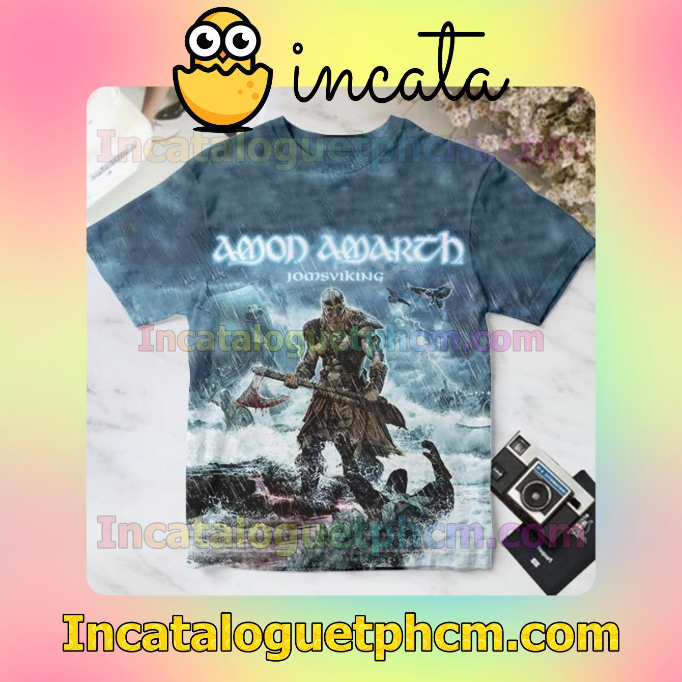 Amon Amarth Jomsviking Album Cover Personalized Shirt