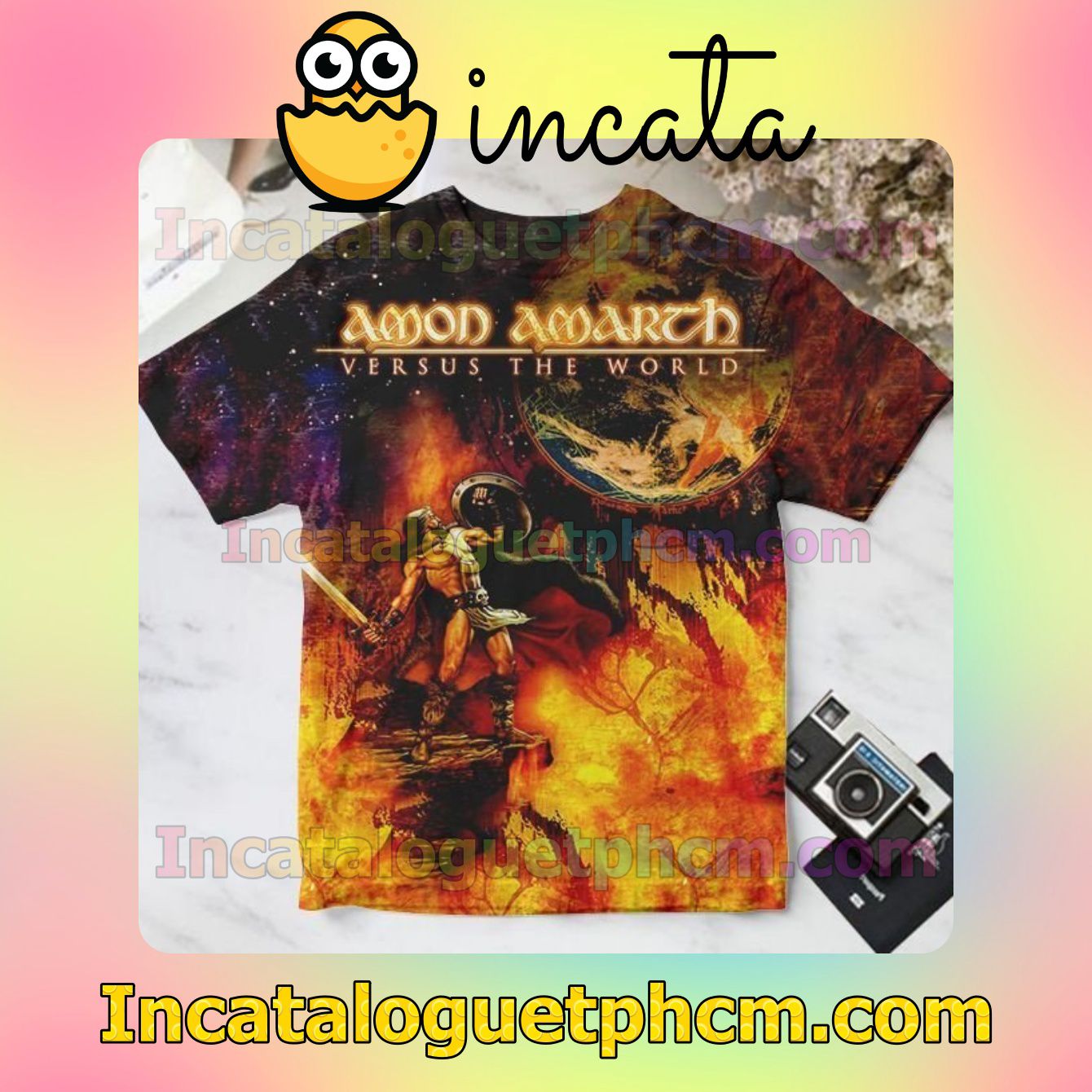 Amon Amarth Versus The World Album Cover Personalized Shirt