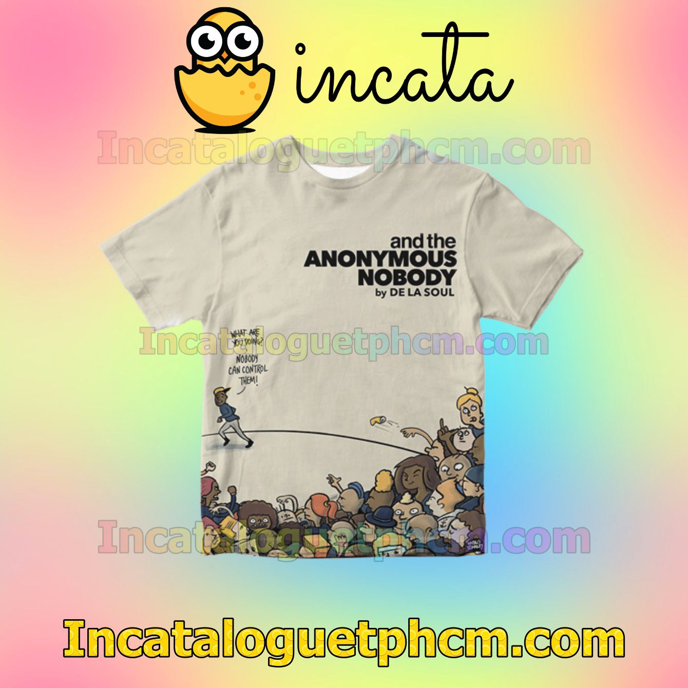 And The Anonymous Nobody Album By De La Soul Personalized Shirt