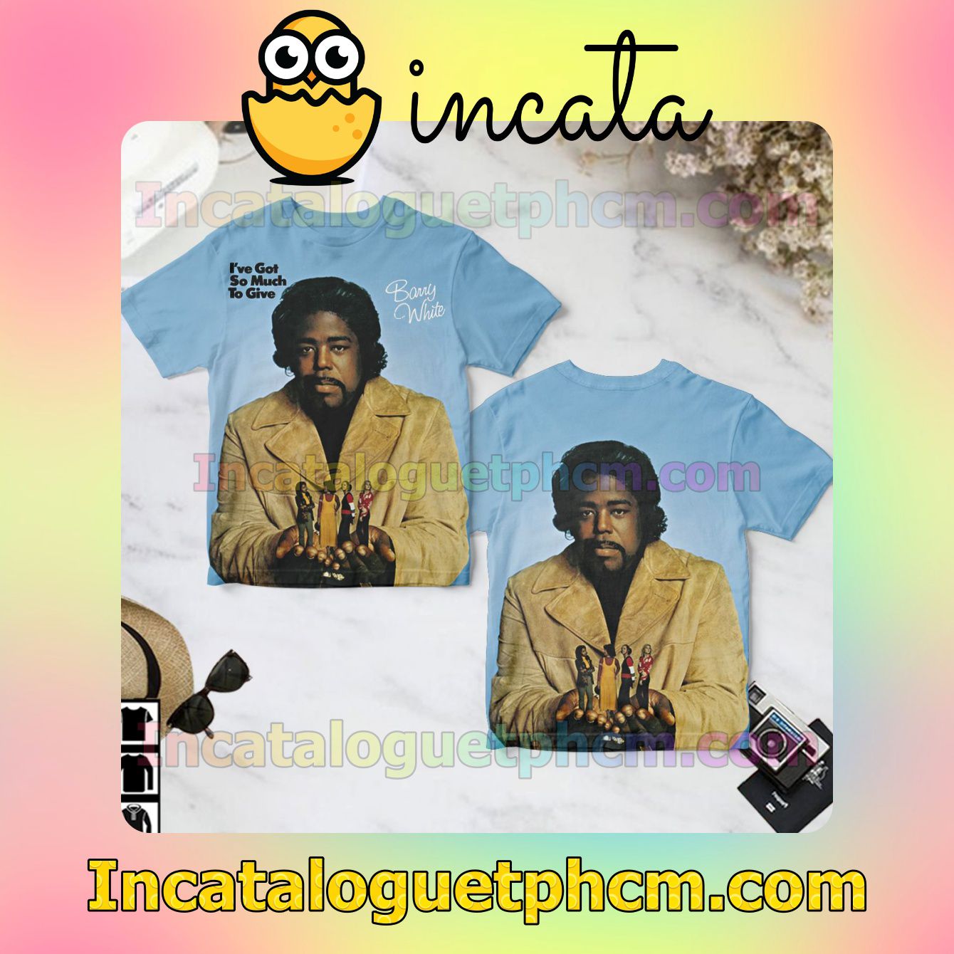 Barry White I've Got So Much To Give Album Cover Gift Shirt