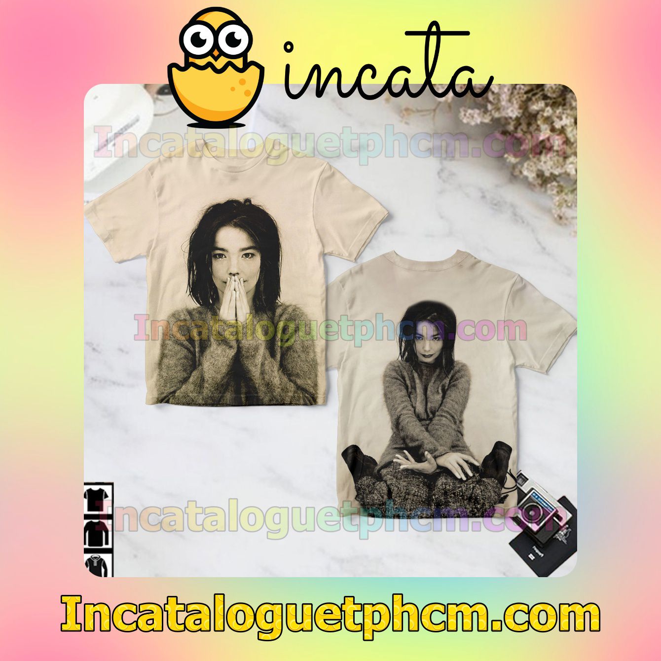 Björk Debut Album Cover Gift Shirt