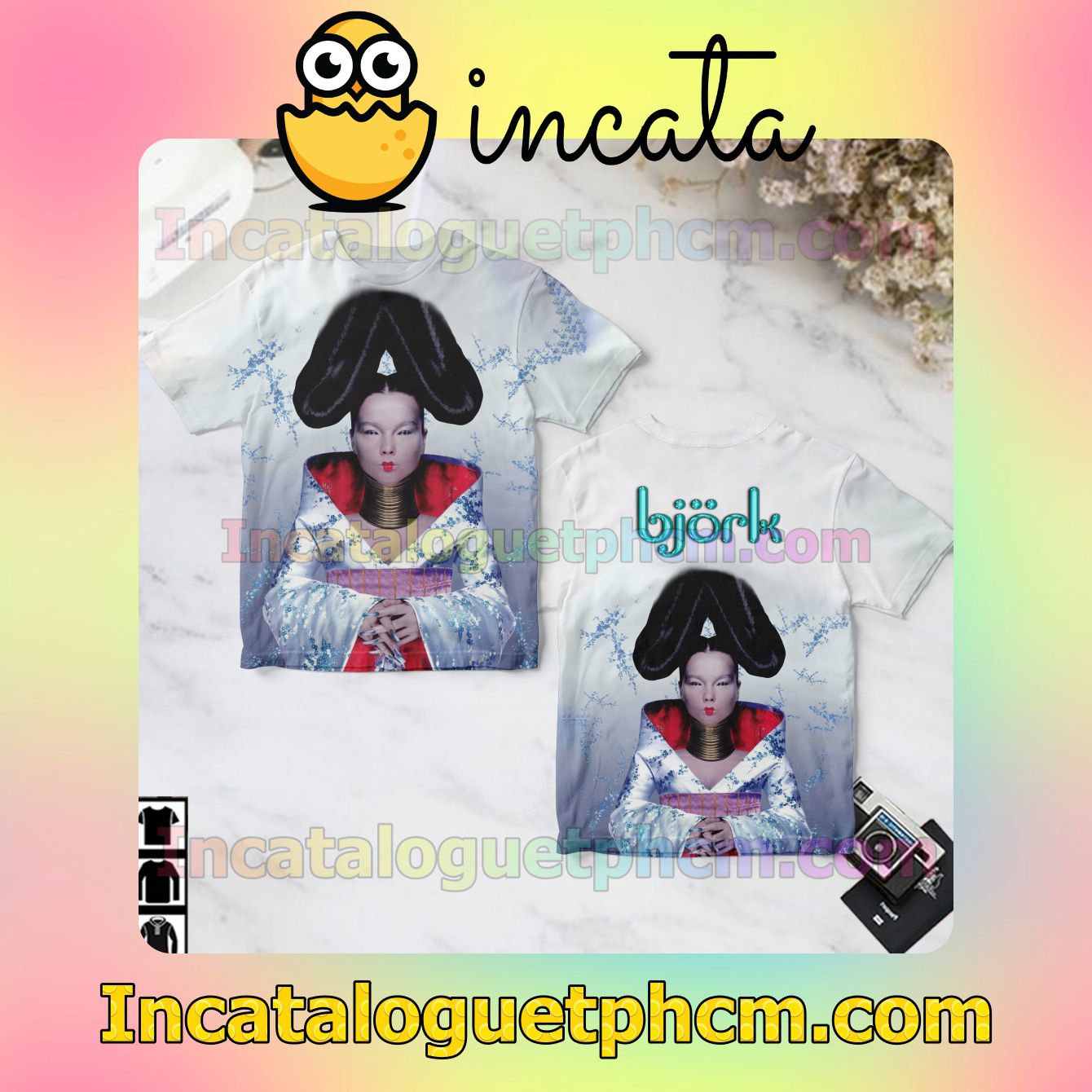 Björk Homogenic Album Cover Gift Shirt