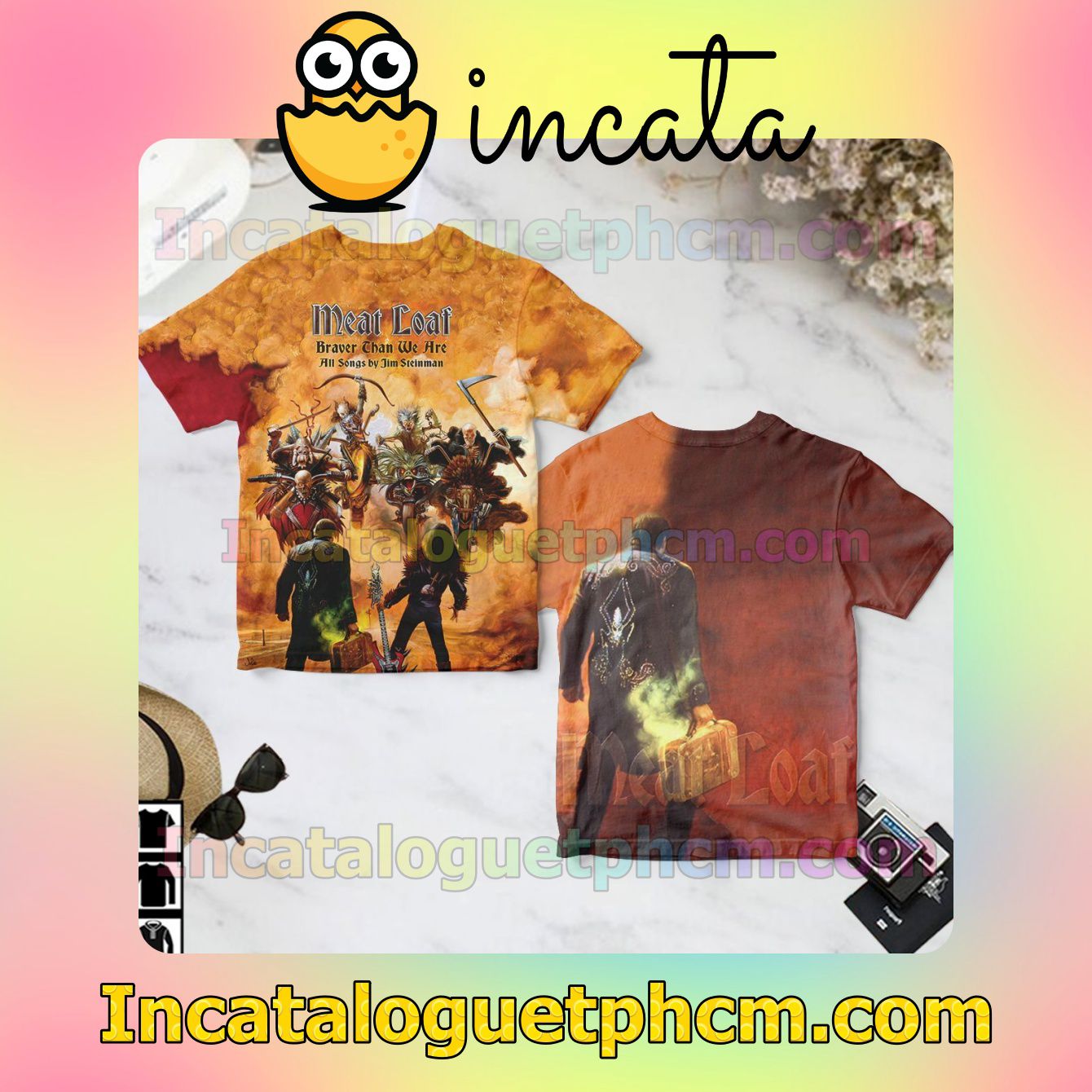 Braver Than We Are Album Cover By Meat Loaf Gift Shirt