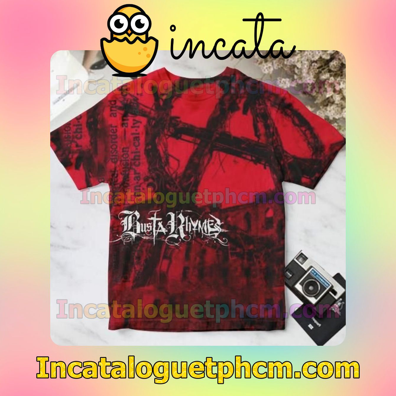 Busta Rhymes Anarchy Album Cover For Fan Shirt