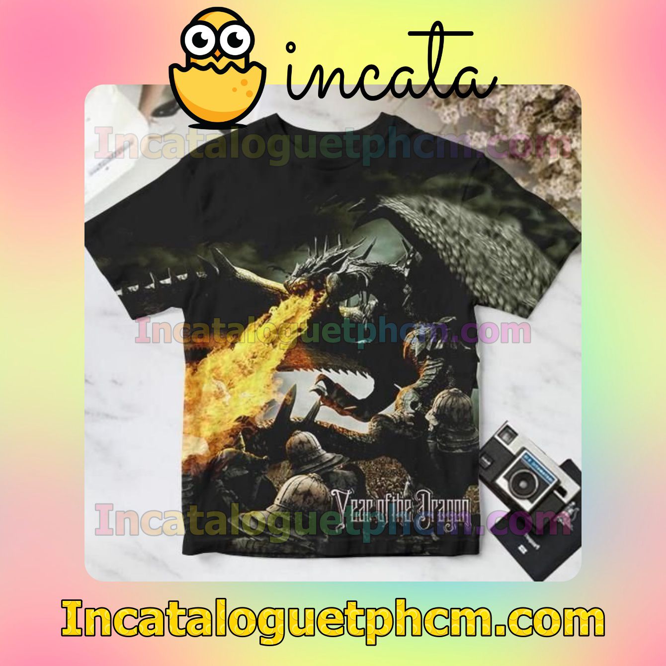 Busta Rhymes Year Of The Dragon Album Cover For Fan Shirt