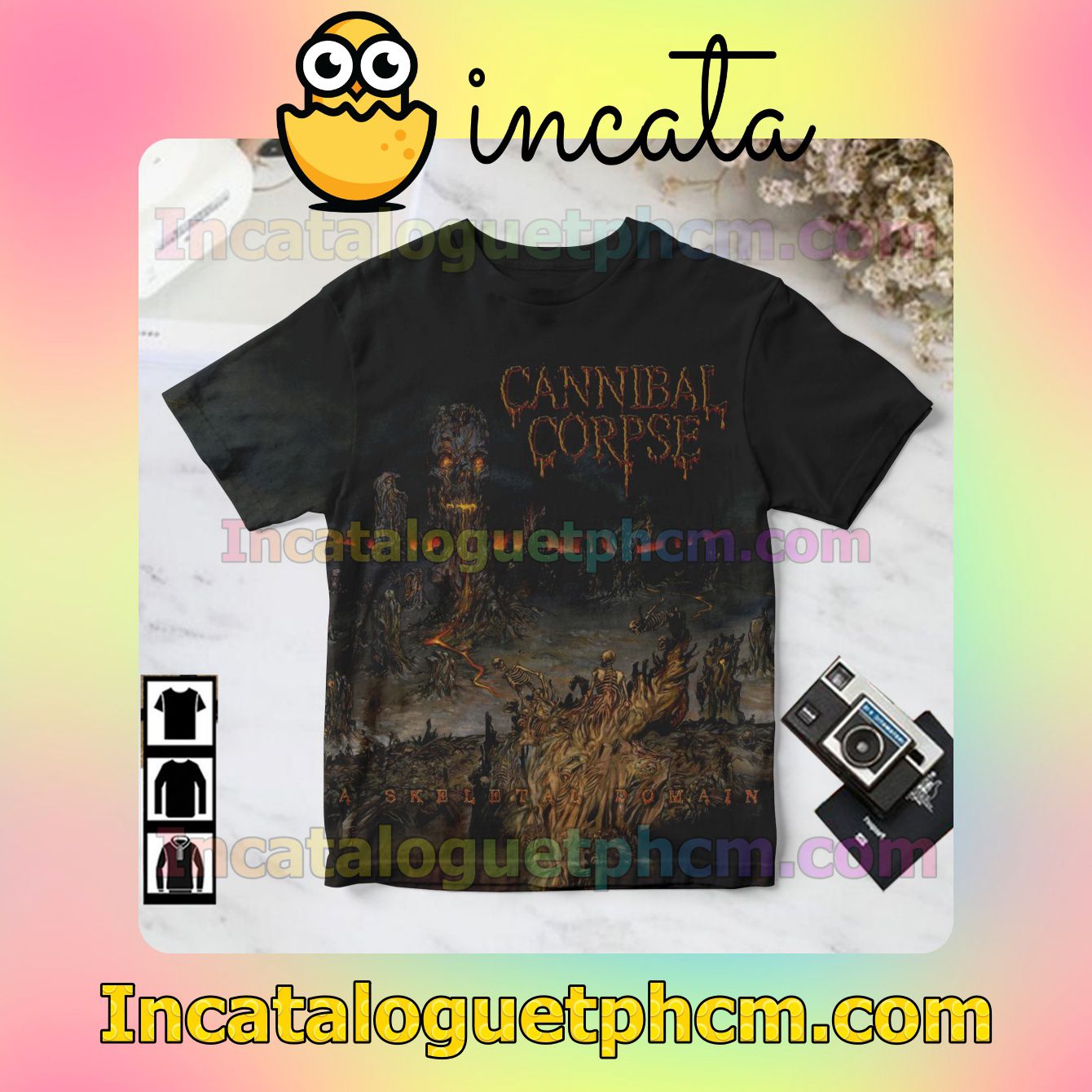 Cannibal Corpse A Skeletal Domain Album Cover Gift Shirt