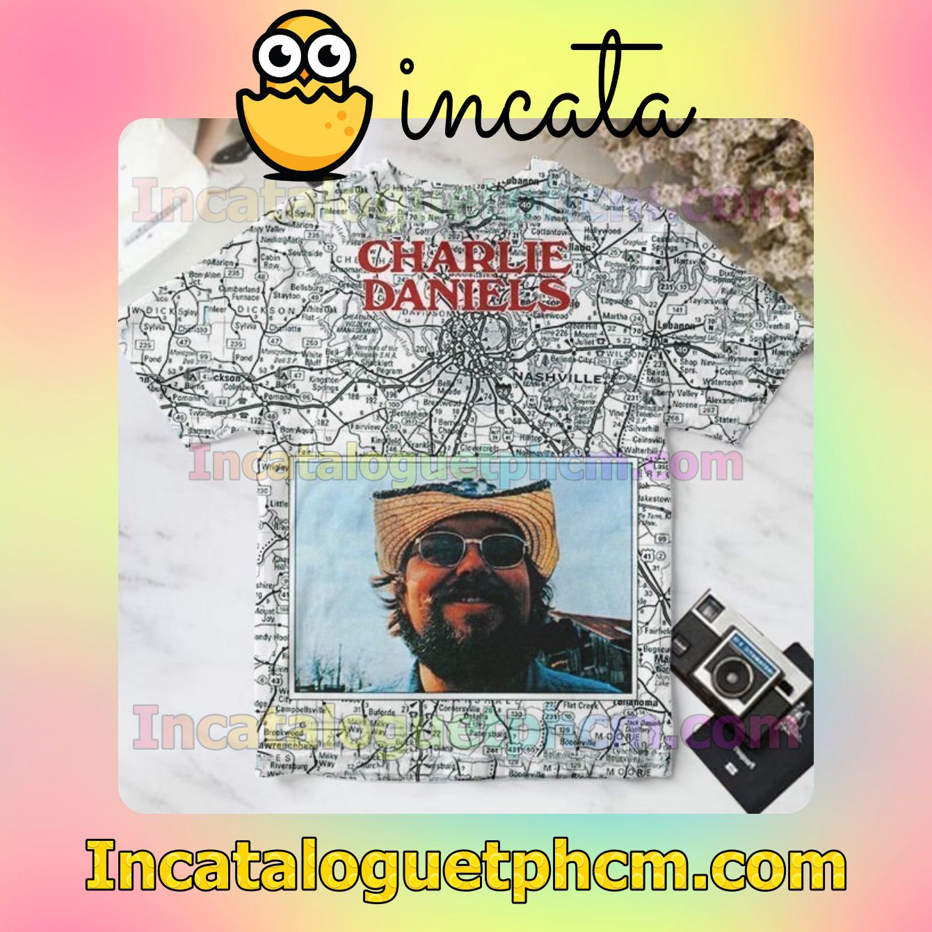 Charlie Daniels The Self-titled Debut Album Cover Personalized Shirt