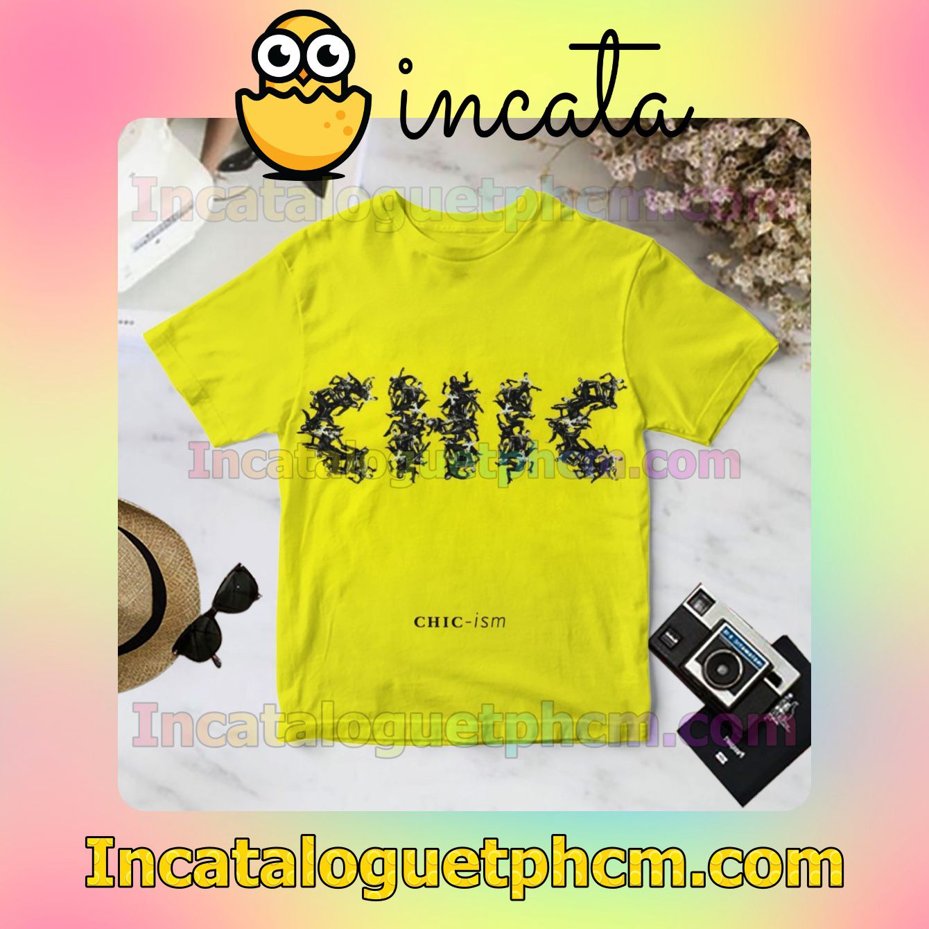 Chic Chic-ism Album Cover Yellow For Fan Personalized T-Shirt