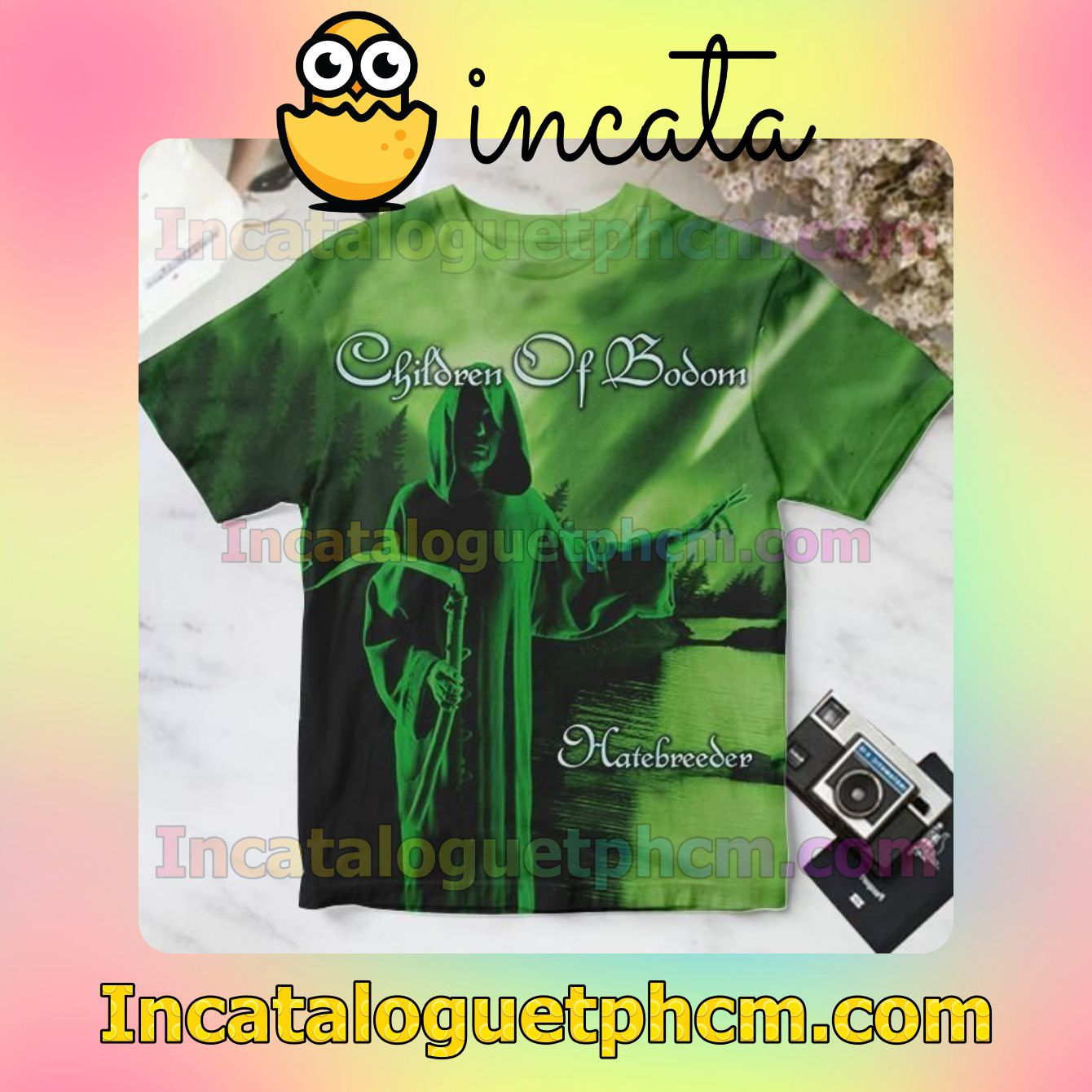 Children Of Bodom Hatebreeder Album Cover Personalized Shirt