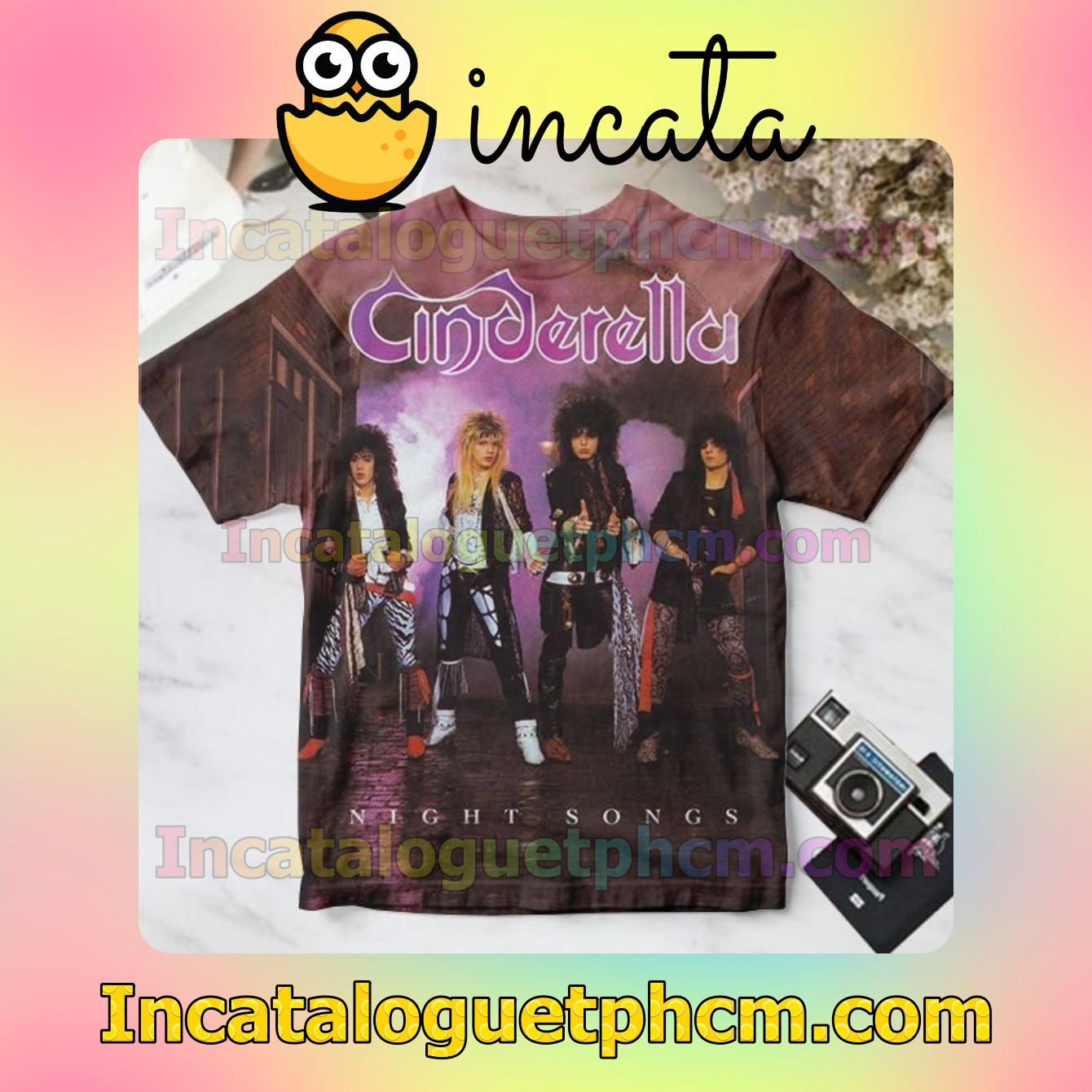 Cinderella Night Songs Album Cover Personalized Shirt