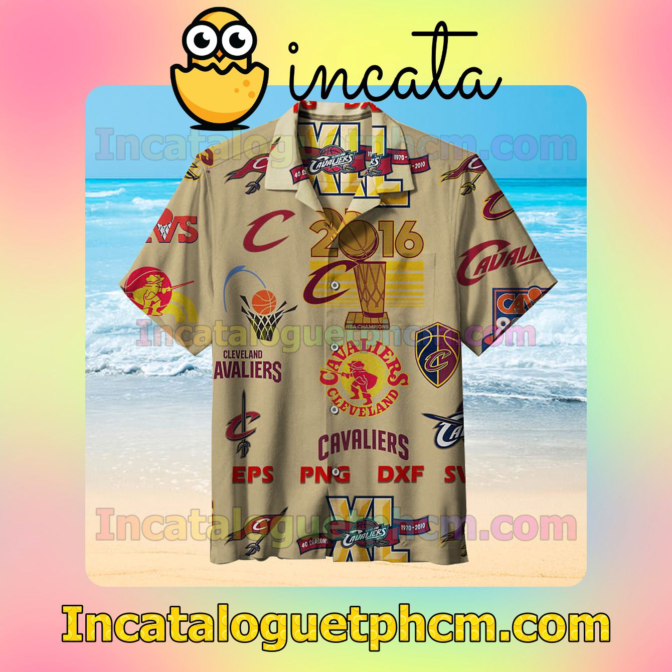 Cleveland Cavaliers Vintage Vacation Shirt