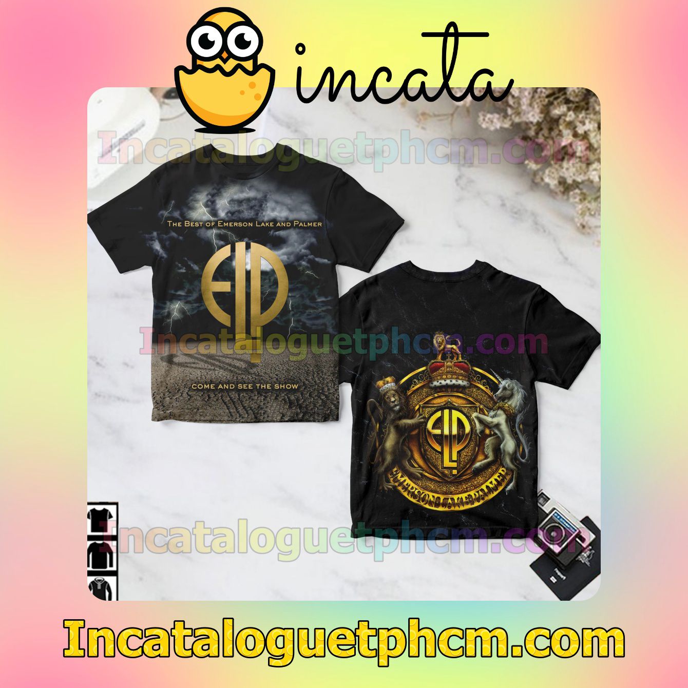 Come And See The Show The Best Of Emerson Lake And Palmer Album Cover Gift Shirt