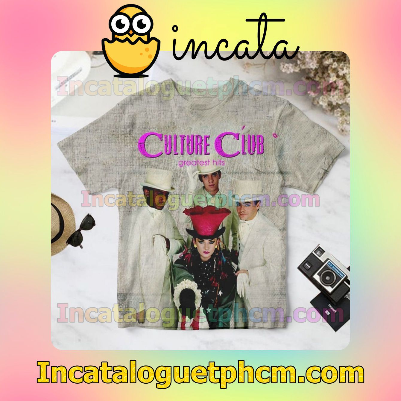 Culture Club Greatest Hits Album Cover Gift Shirt