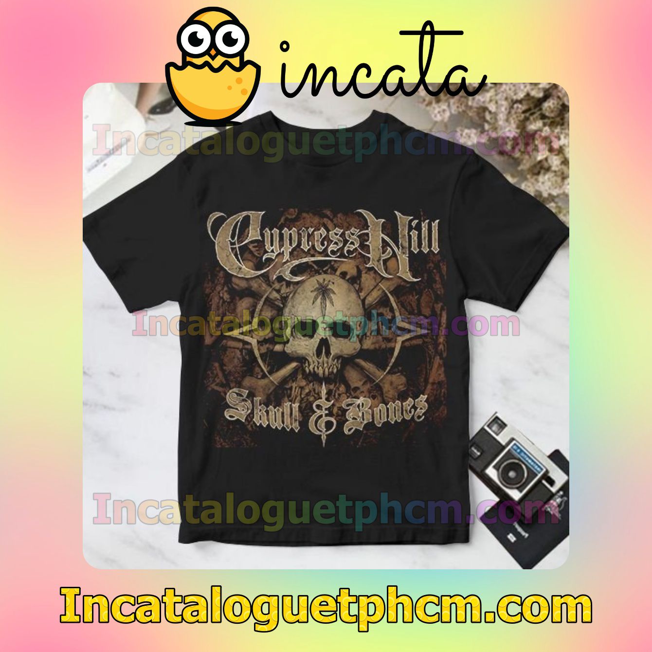 Cypress Hill Skull And Bones Album Cover Personalized Shirt