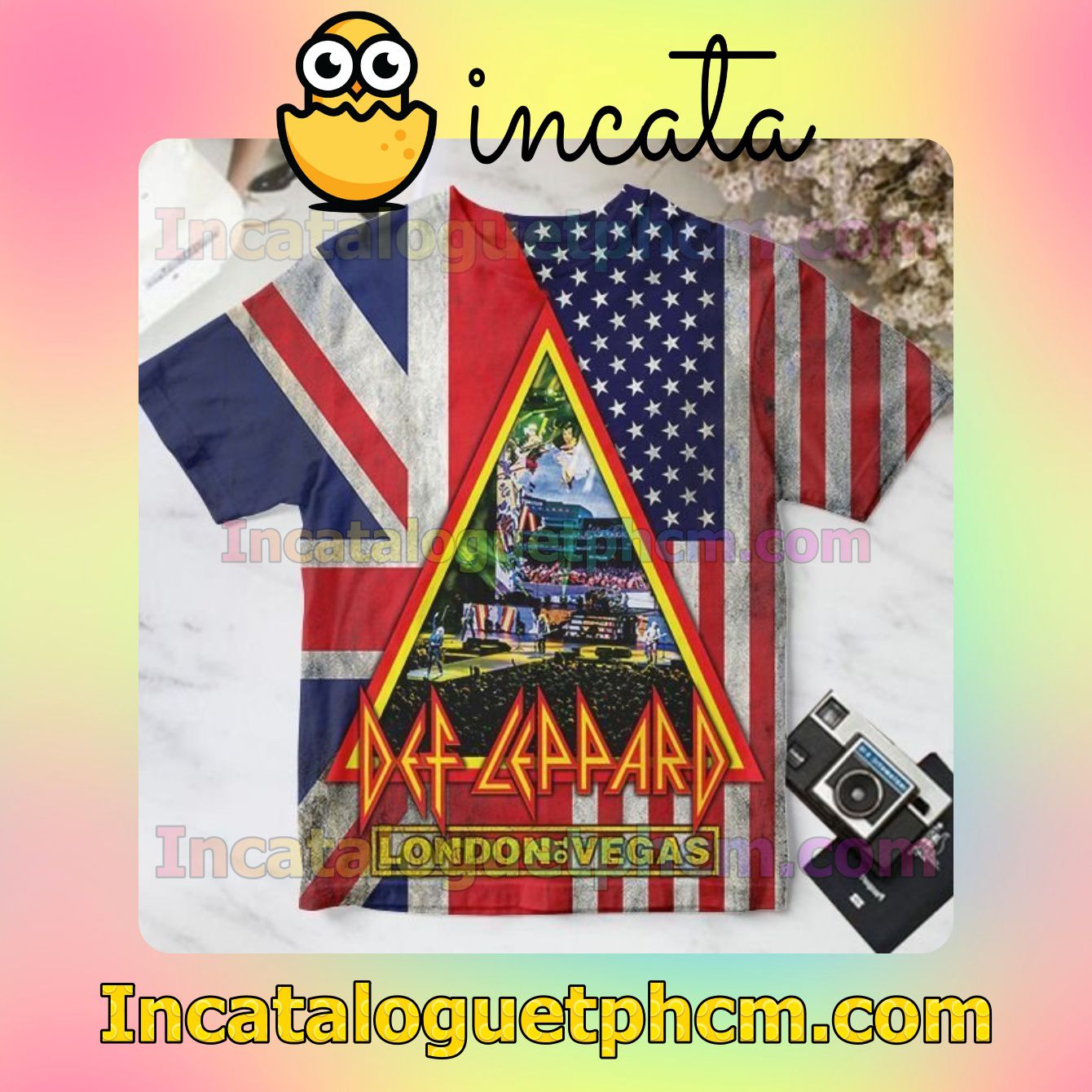 Def Leppard London To Vegas Album Cover Personalized Shirt