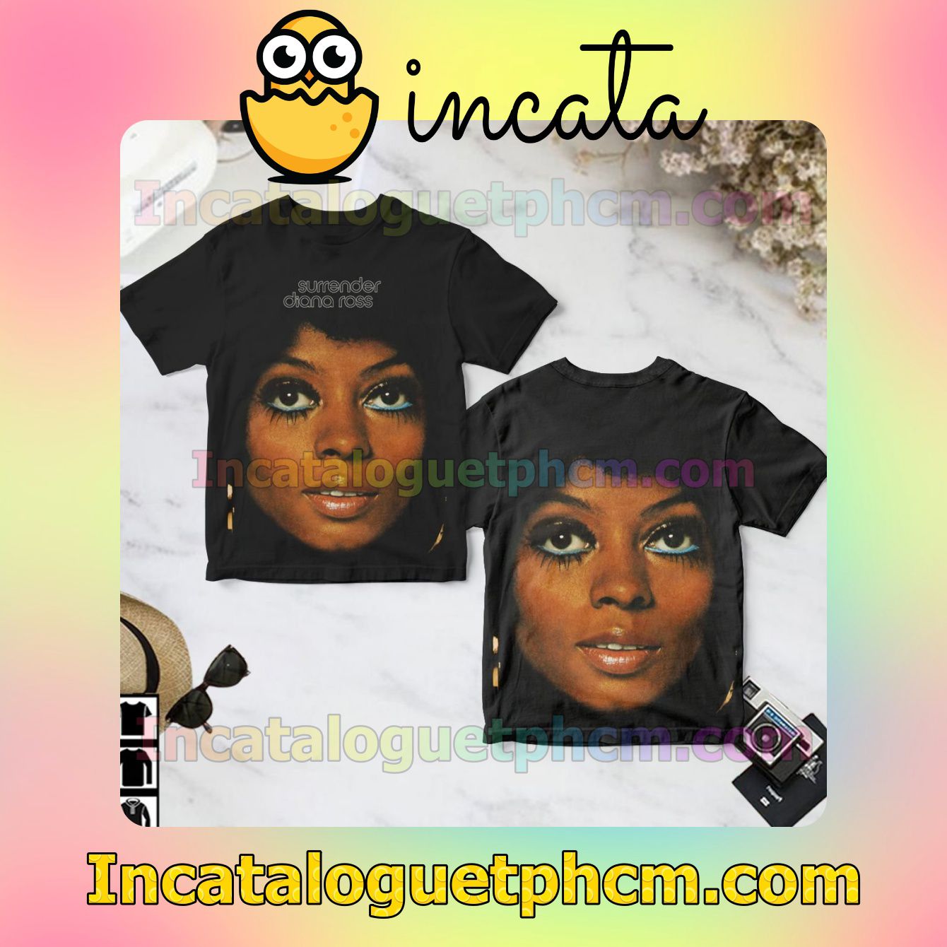 Diana Ross Surrender Album Cover Gift Shirt