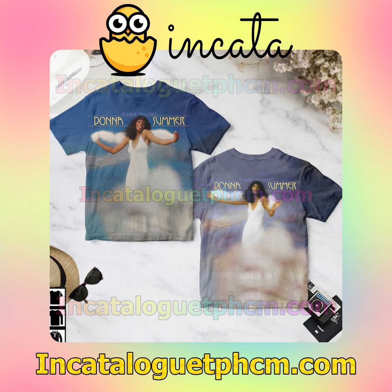 Donna Summer A Love Trilogy Album Cover Gift Shirt