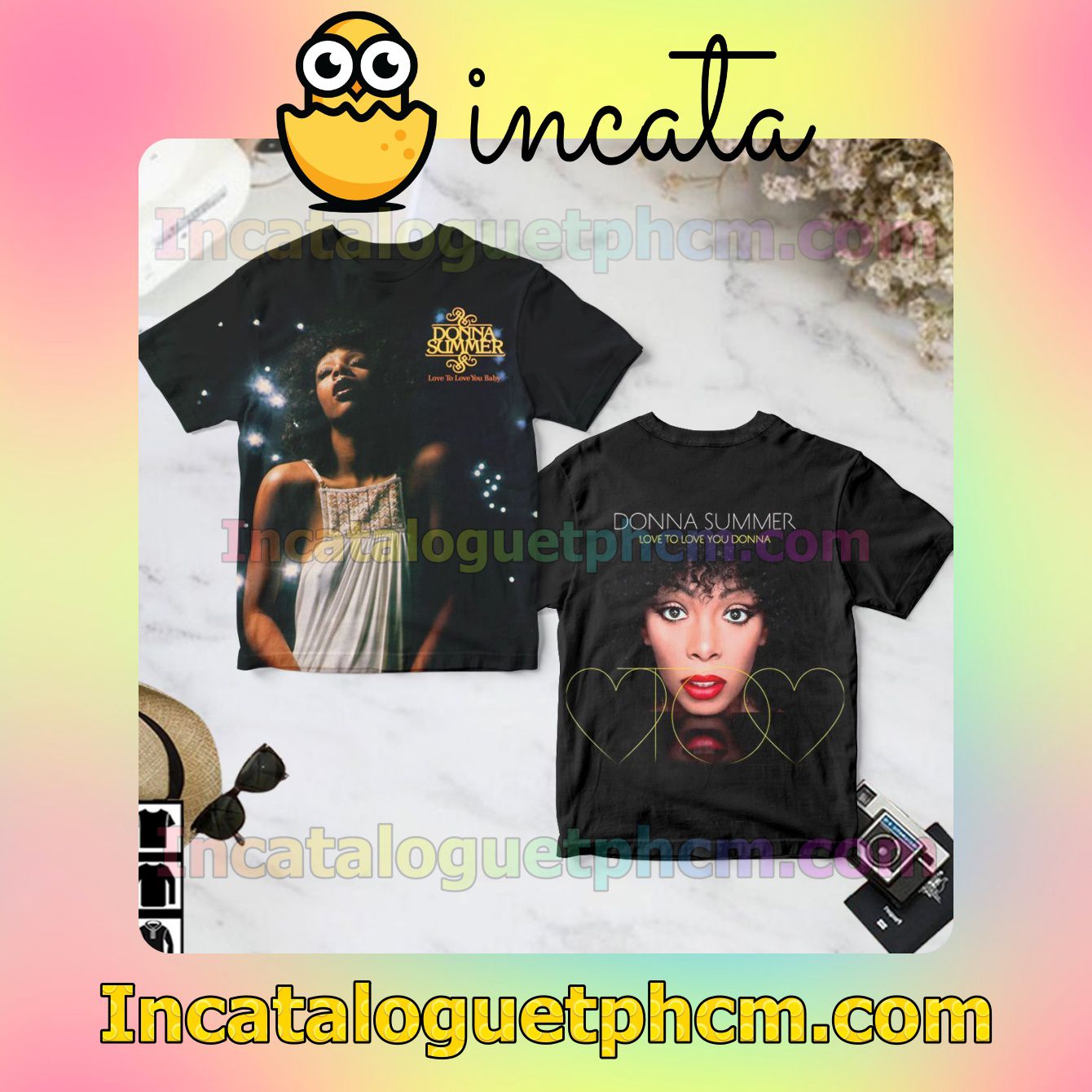 Donna Summer Love To Love You Baby Album Cover Gift Shirt