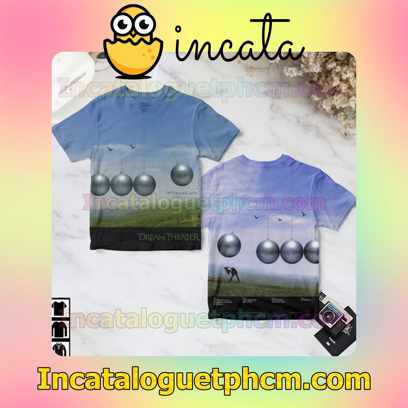 Dream Theater Octavarium Album Cover Gift Shirt