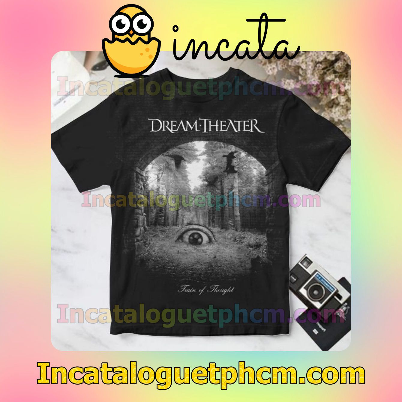 Dream Theater Train Of Thought Album Cover Black Personalized Shirt