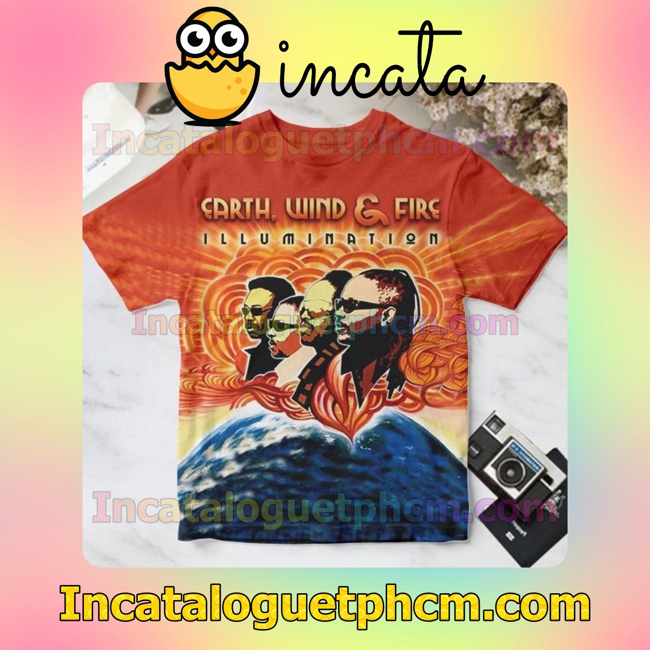 Earth, Wind And Fire Illumination Album Cover Personalized Shirt