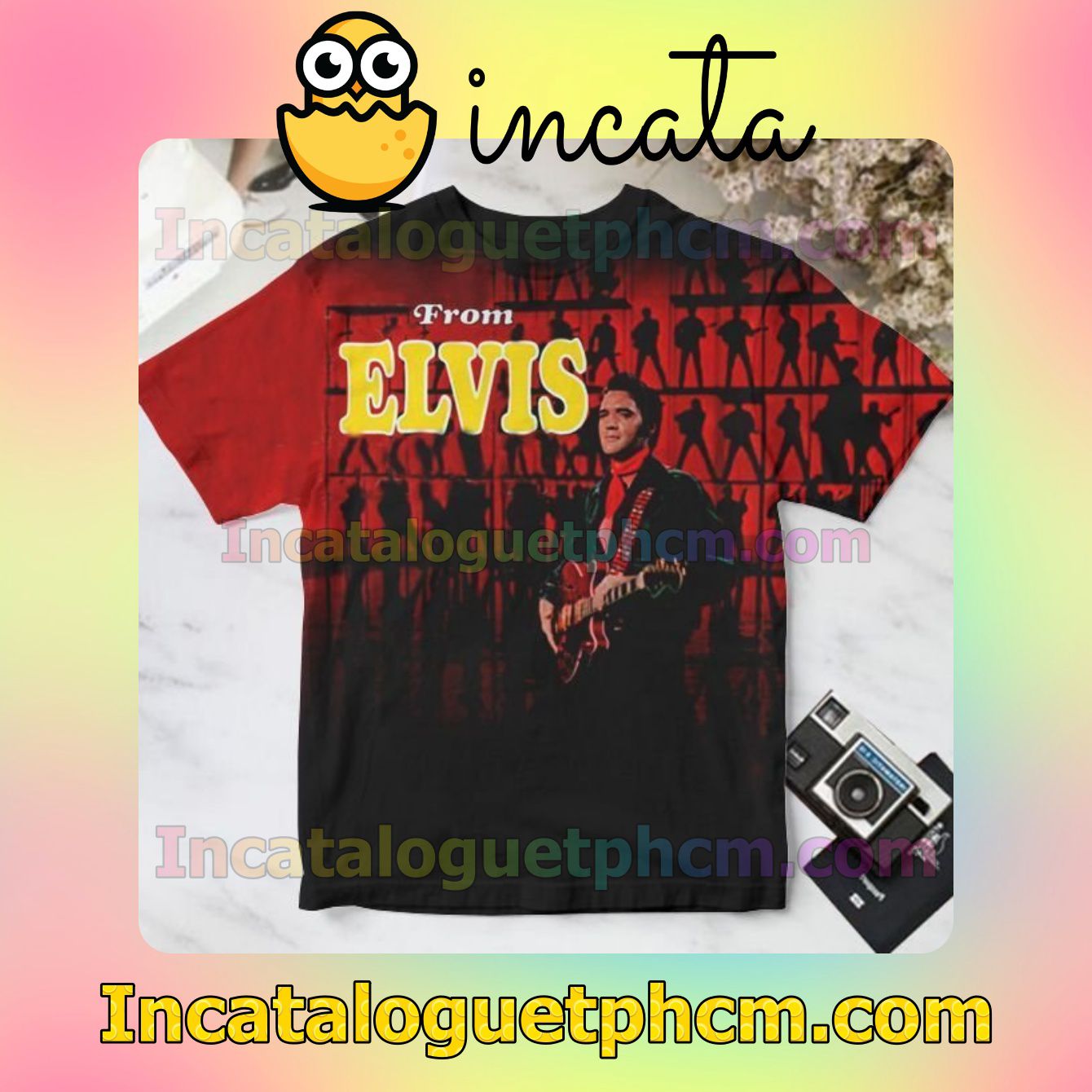 Elvis Presley From Elvis In Memphis Album Cover Personalized Shirt