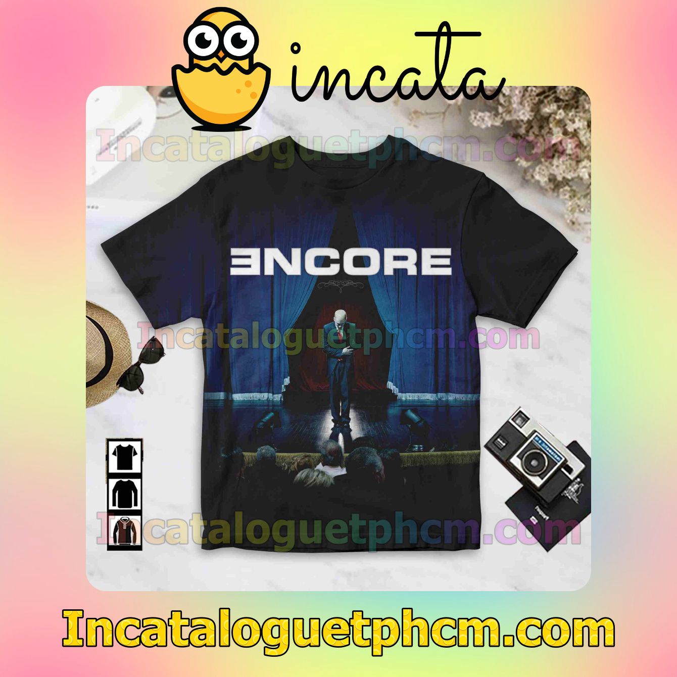 Eminem Encore Album Cover For Fan Shirt