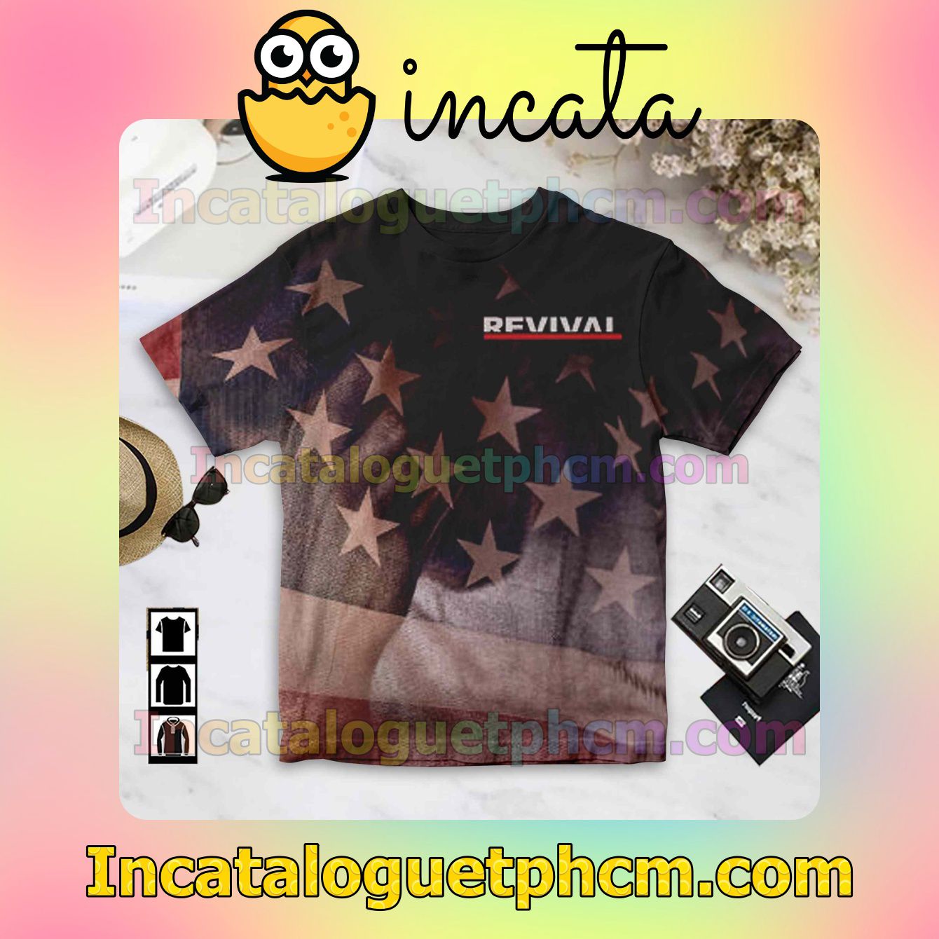 Eminem Revival Album Cover For Fan Shirt