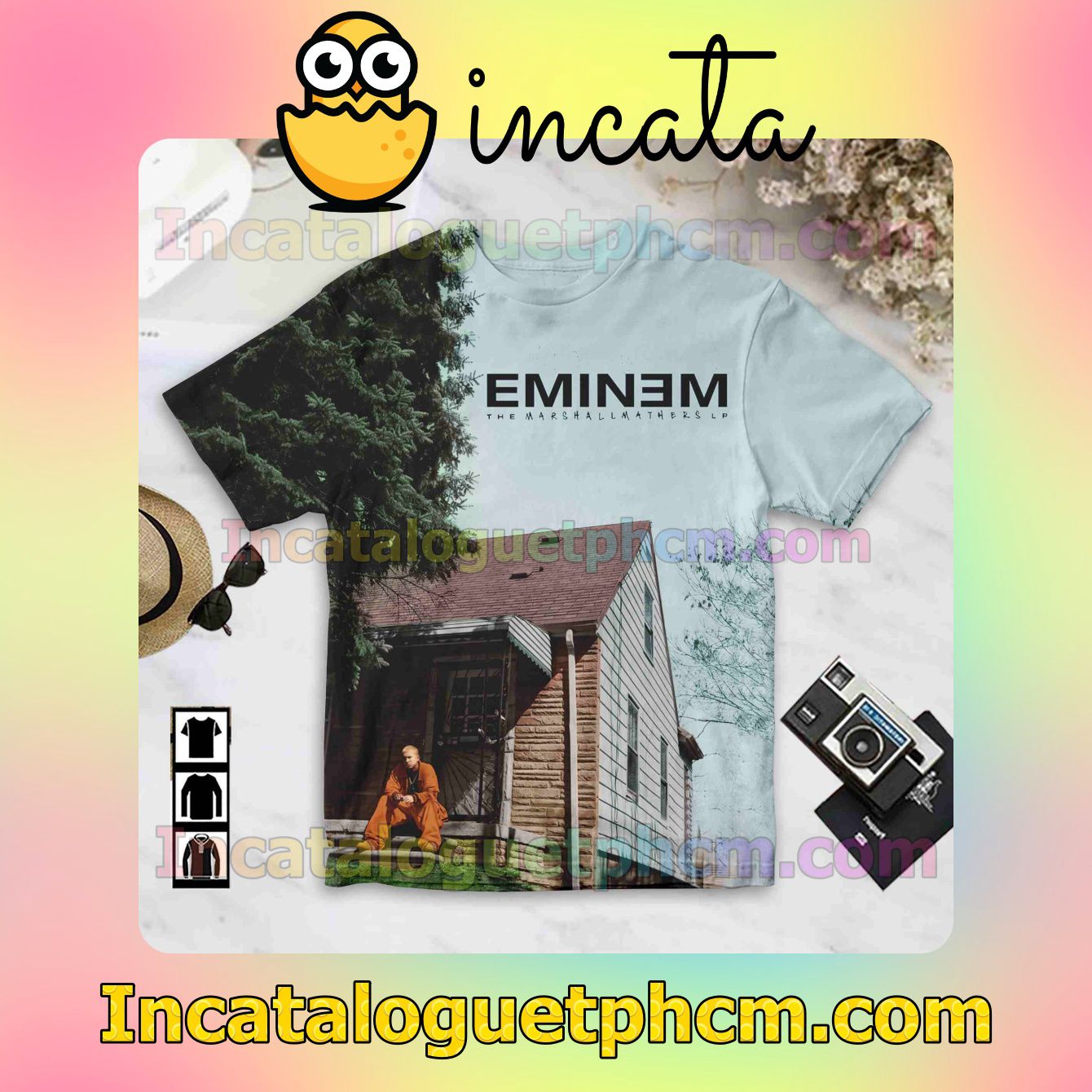 Eminem The Marshall Mathers Lp Album Cover For Fan Shirt