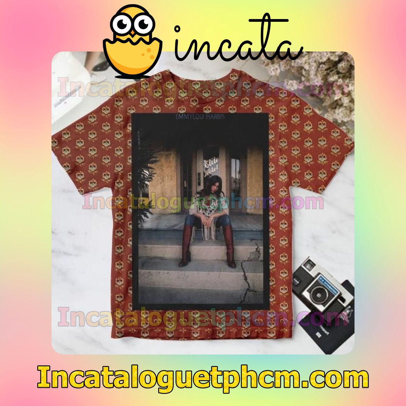 Emmylou Harris Elite Hotel Album Cover Personalized Shirt