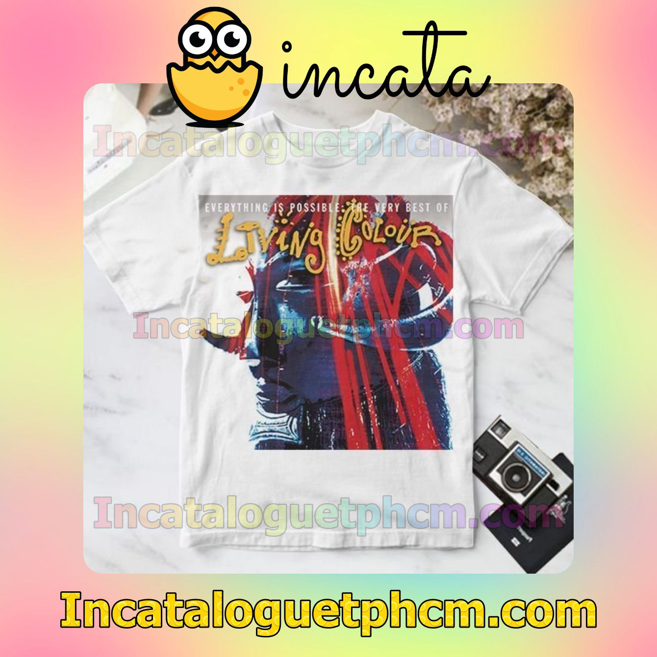 Everything Is Possible The Very Best Of Living Colour Album Cover Personalized Shirt