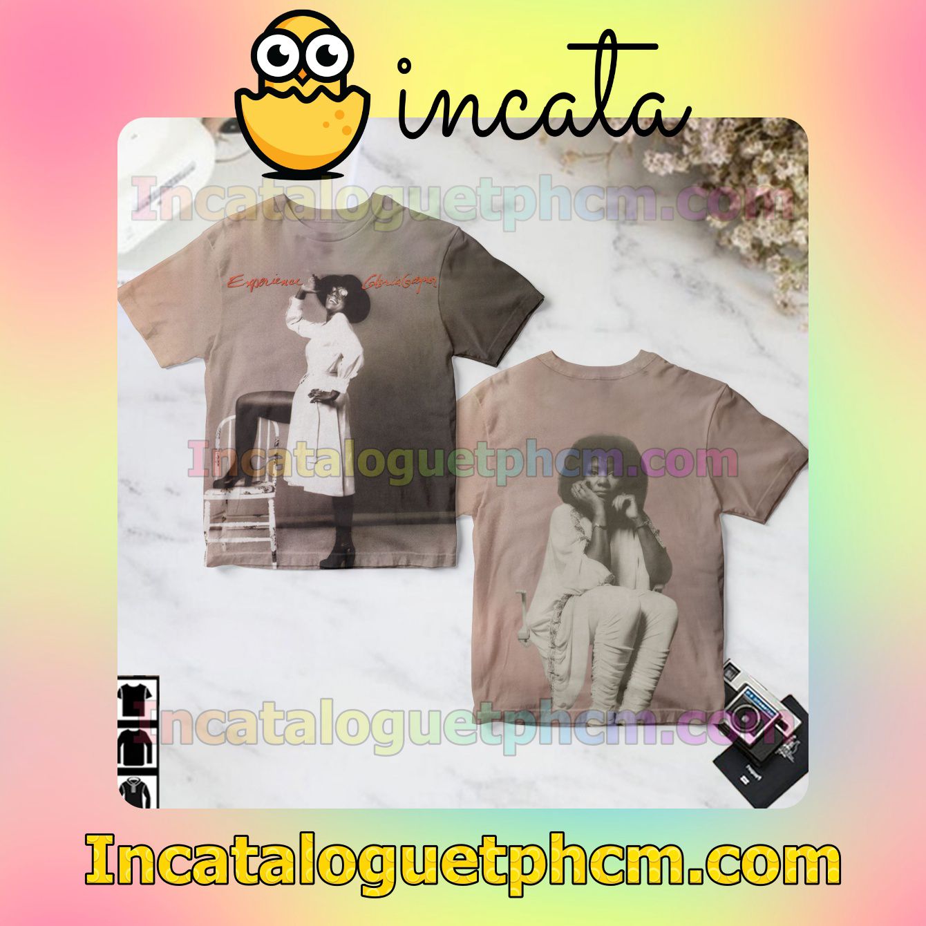 Experience Gloria Gaynor Album Cover Gift Shirt