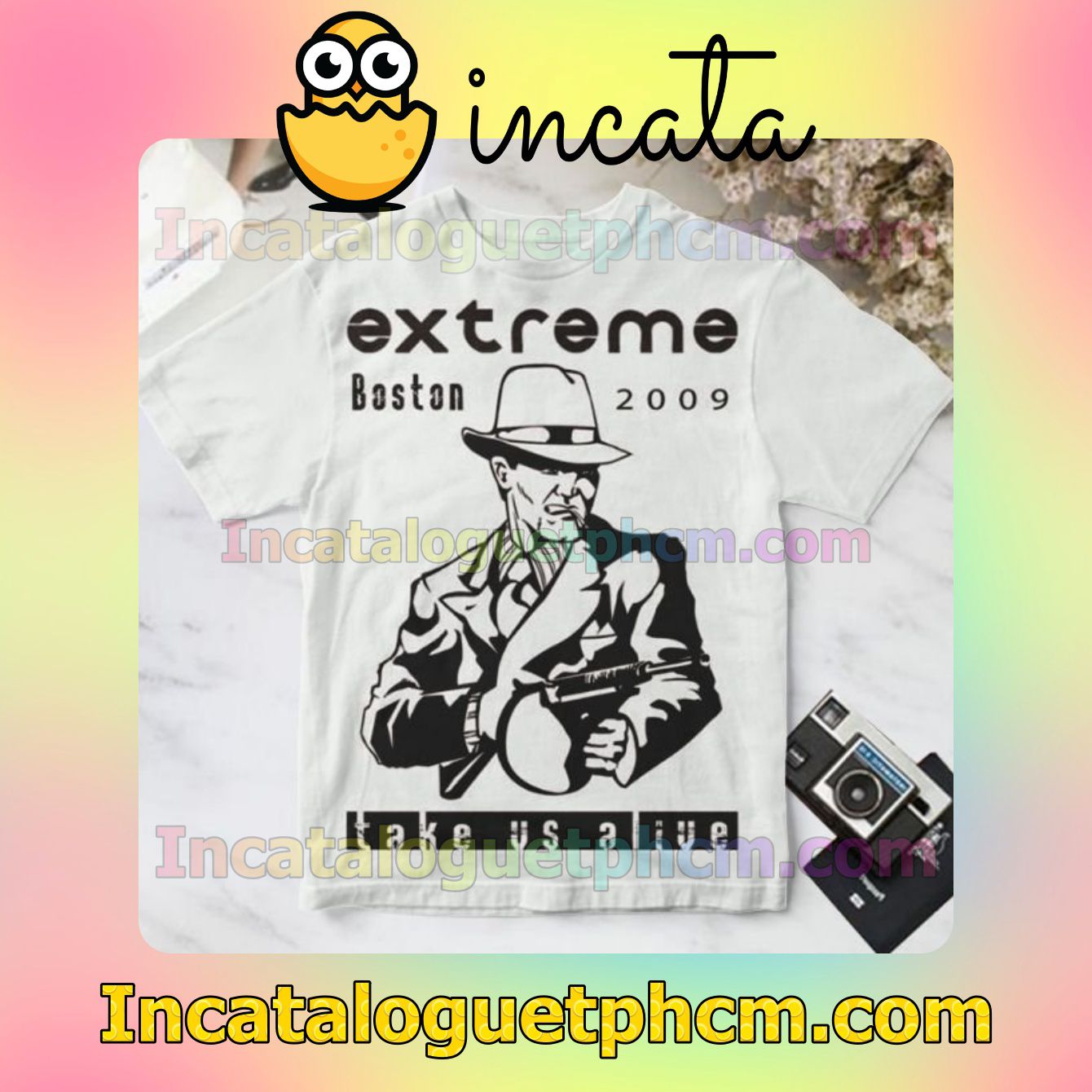 Extreme Take Us Alive Album Cover White Personalized Shirt