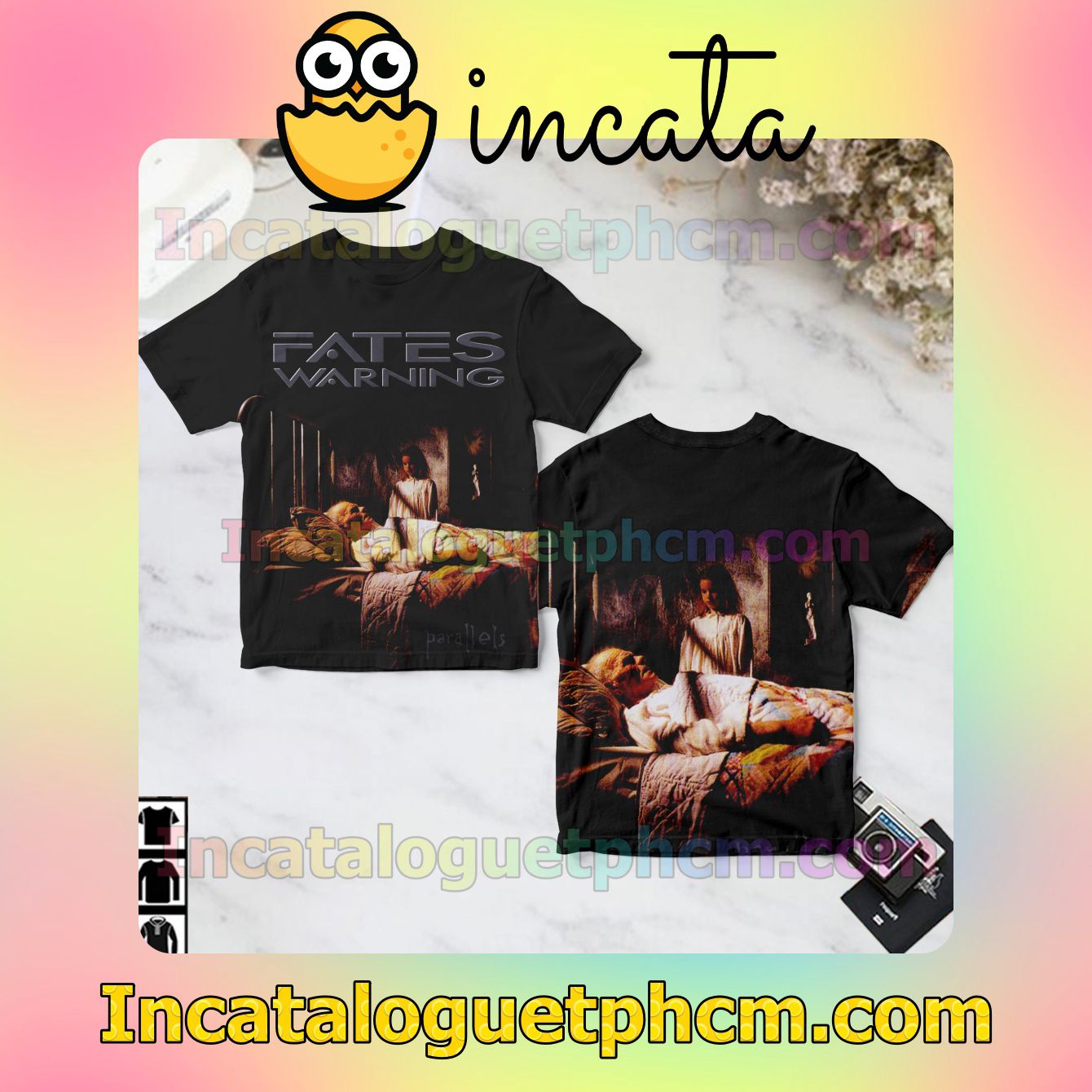 Fates Warning Parallels Album Cover Gift Shirt
