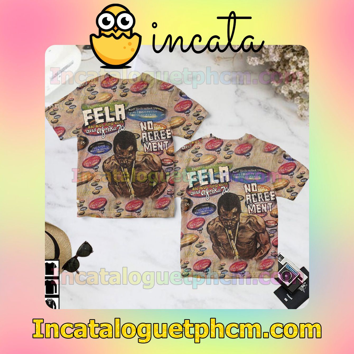 Fela Kuti No Agreement Album Cover Gift Shirt