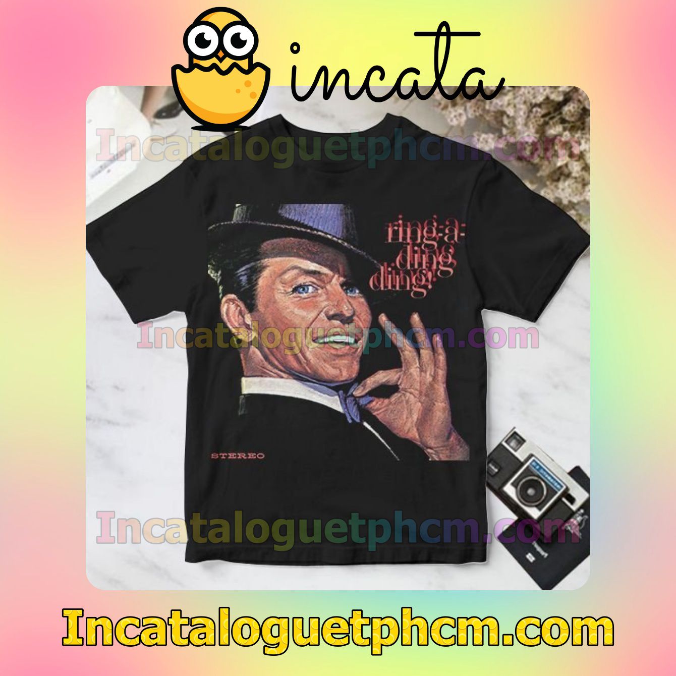 Frank Sinatra Ring A Ding Ding Album Cover Personalized Shirt