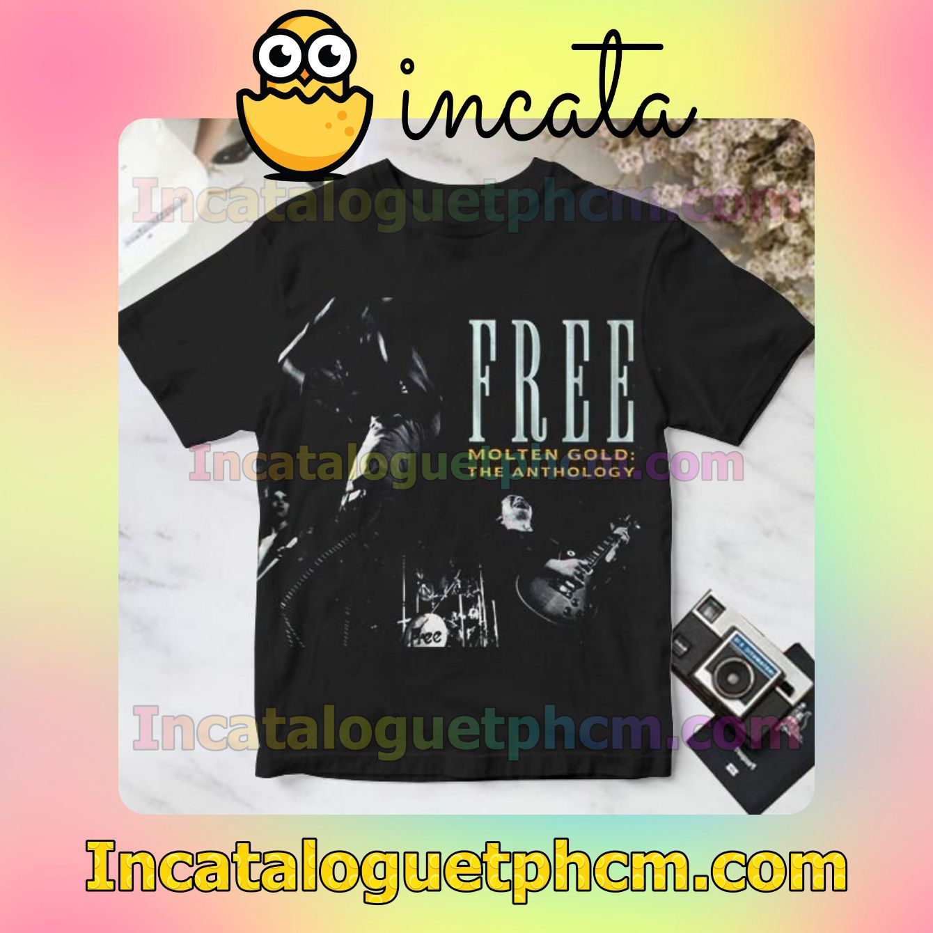 Free Molten Gold The Anthology Album Cover Personalized Shirt