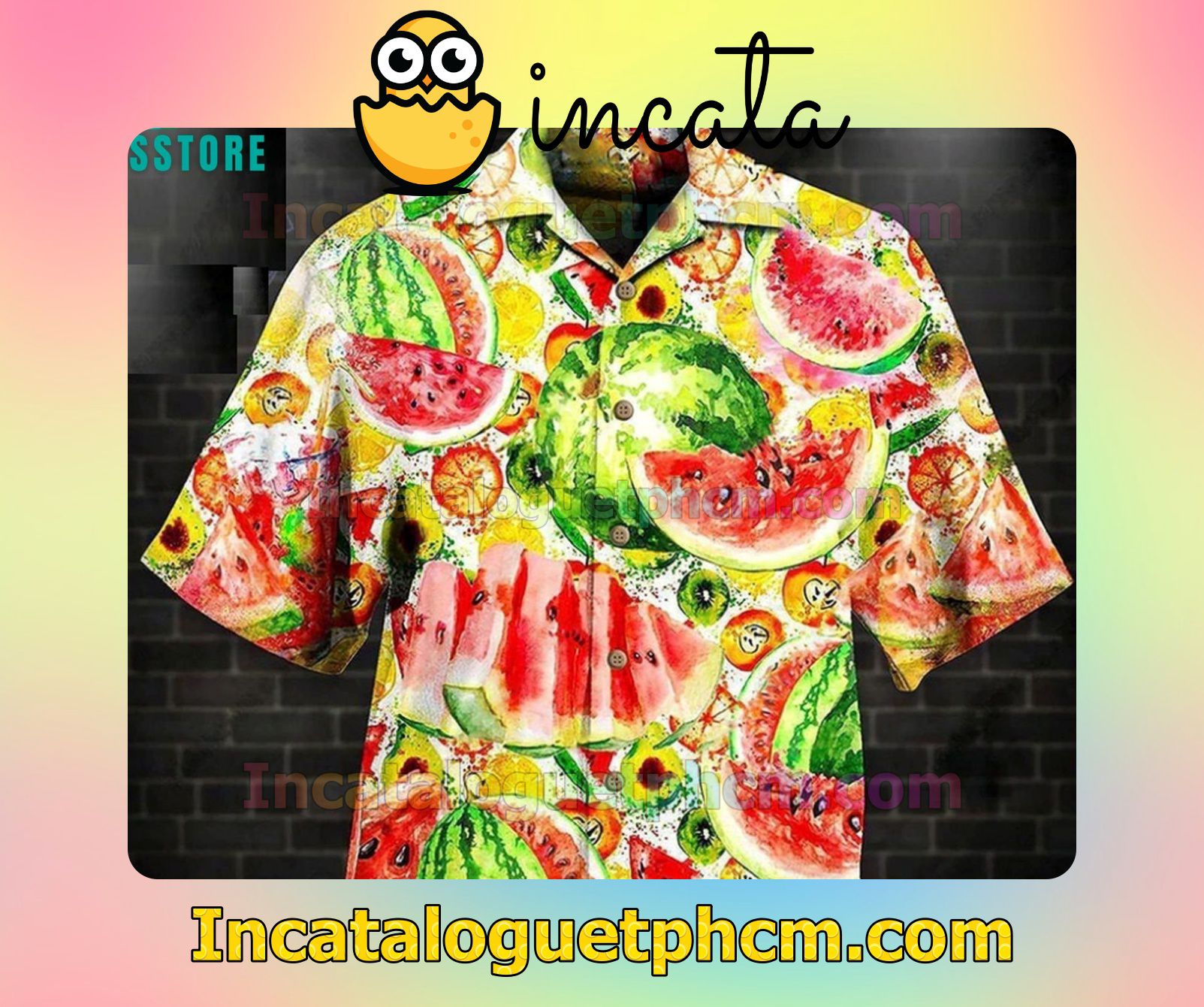 Fruit Summer Time Watermelon Beach Shirt