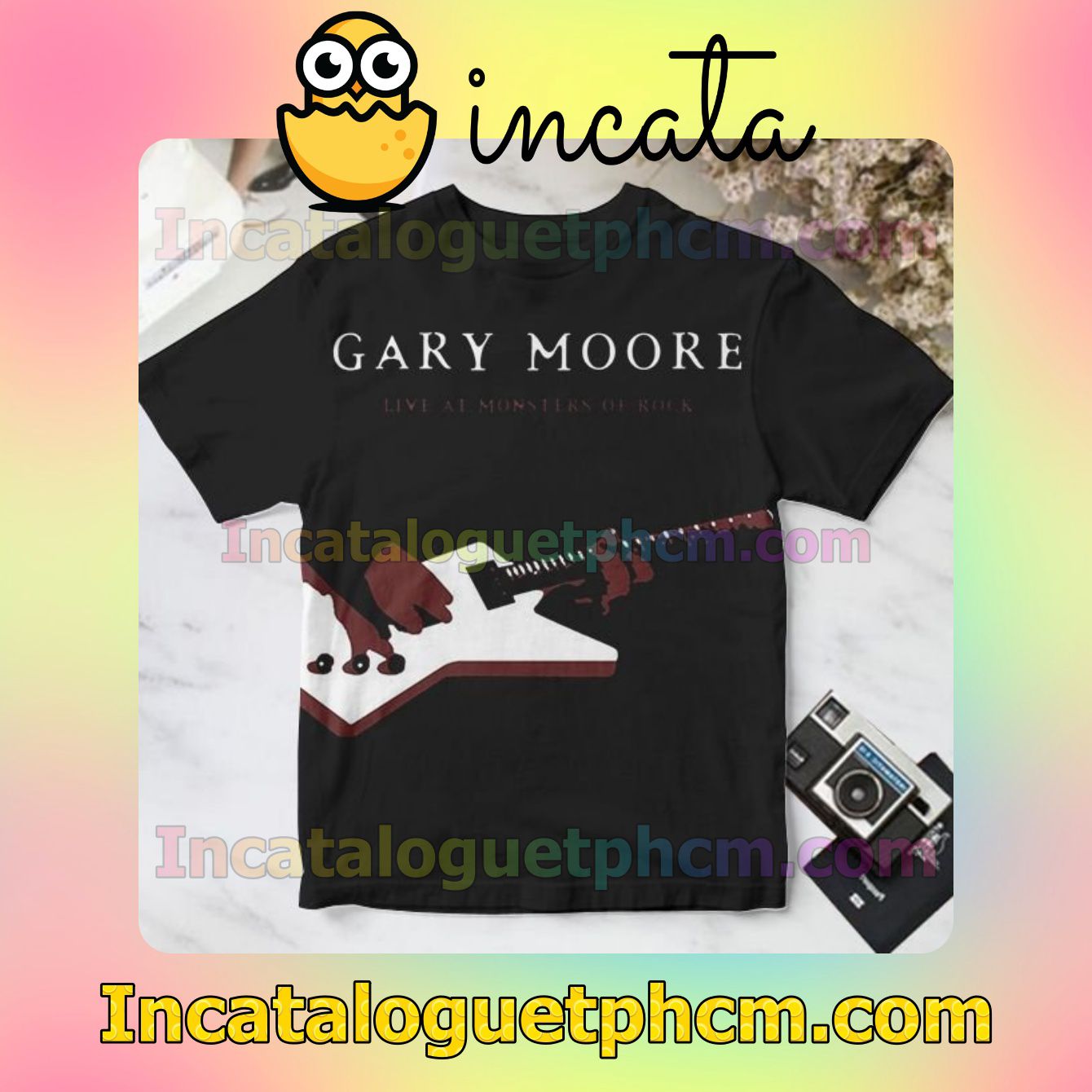 Gary Moore Monsters Of Rock Album Cover Personalized Shirt
