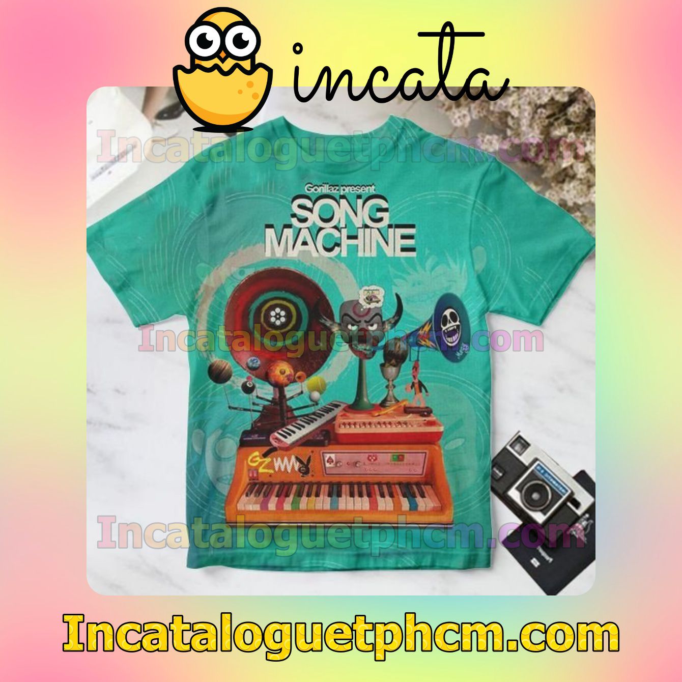 Gorillaz Song Machine Season One Strange Timez Album Cover For Fan Shirt