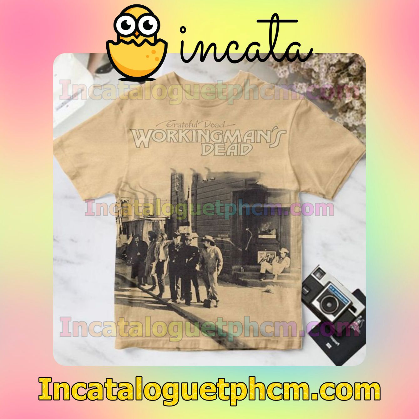 Grateful Dead Workingman's Dead Album Cover Personalized Shirt