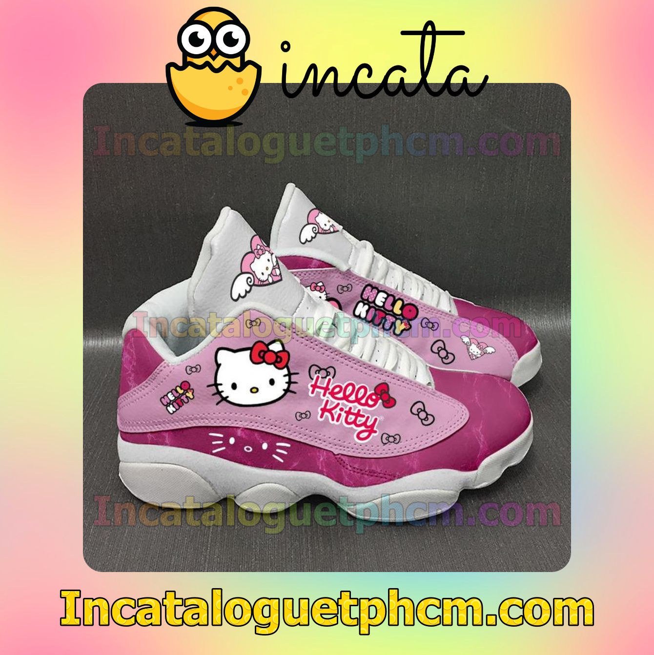 Hello Kitty Pink Jordans